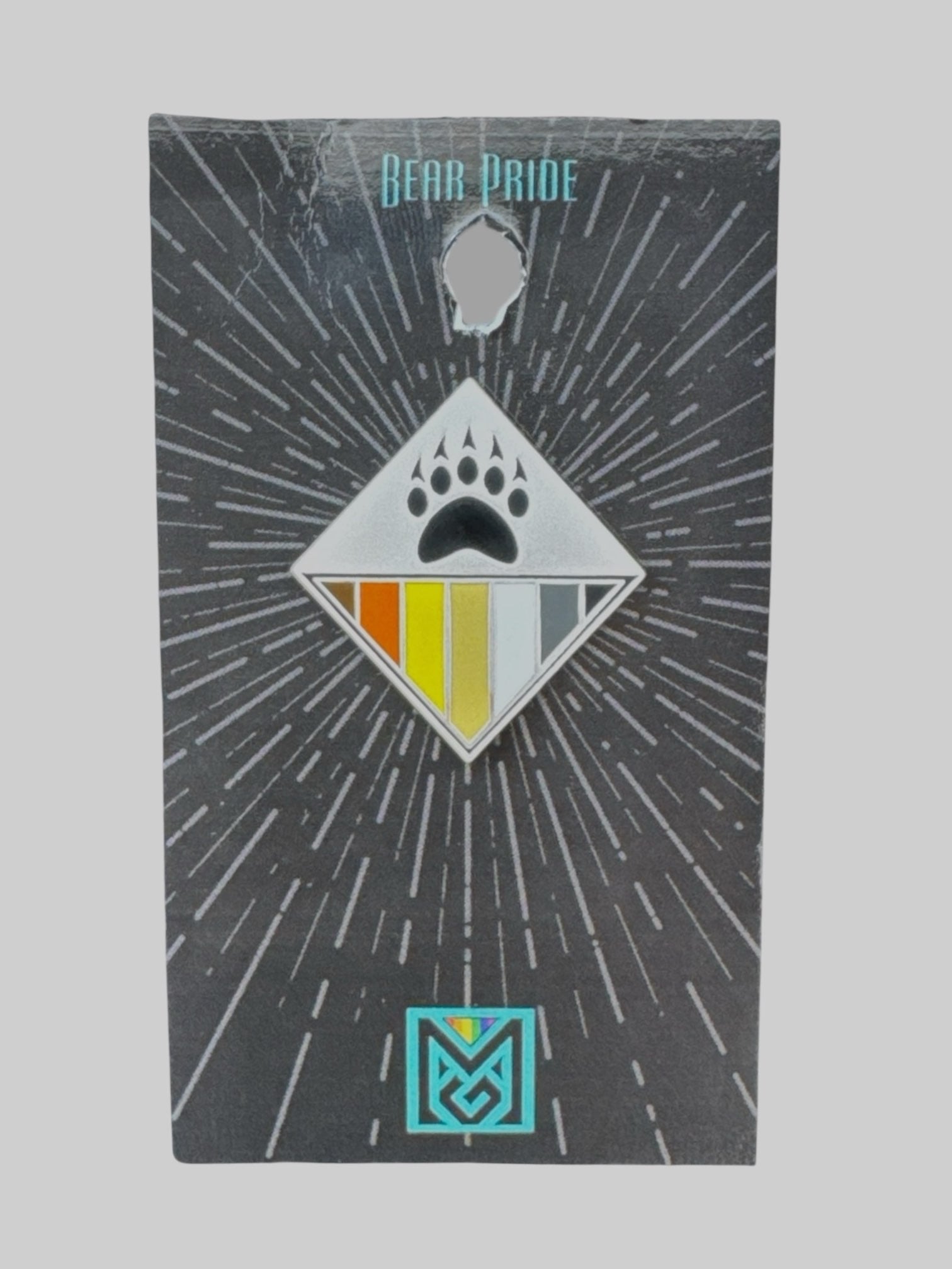 NWT Bear pride pin