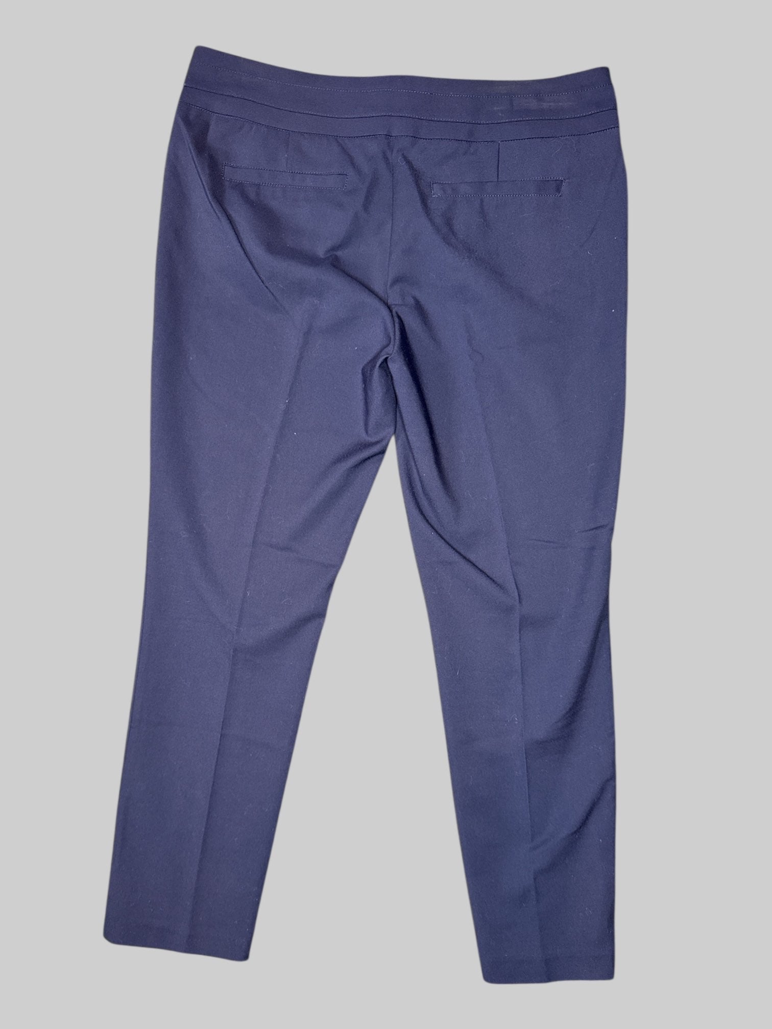 XL Navy blue pants with pockets, and band sewn around waist