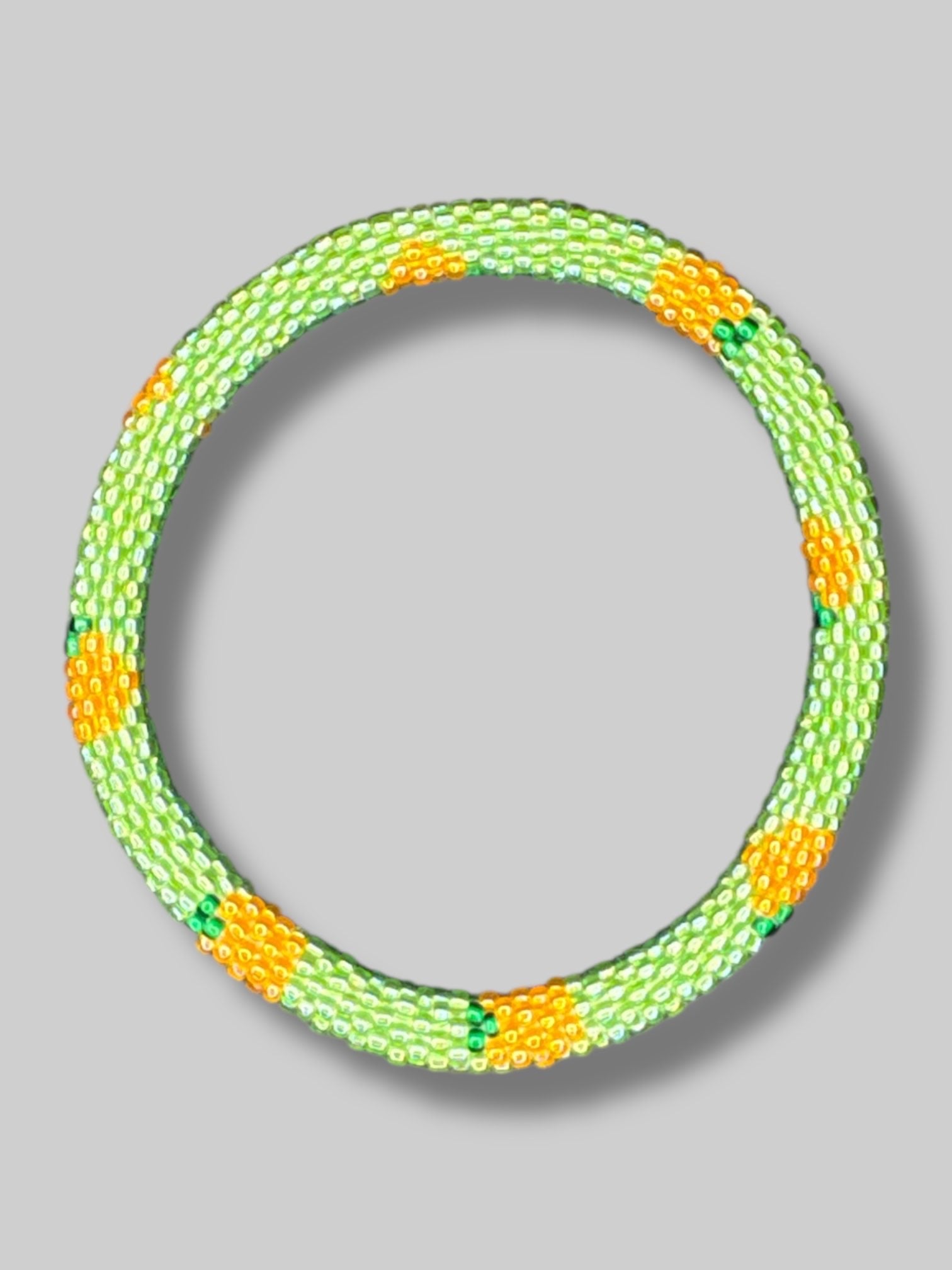Set a three beaded bracelets with different designs