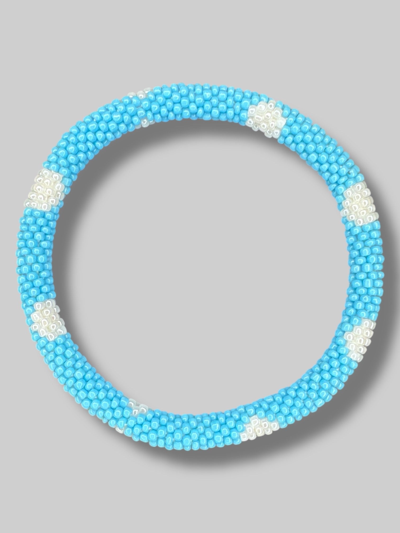 Set a three beaded bracelets with different designs