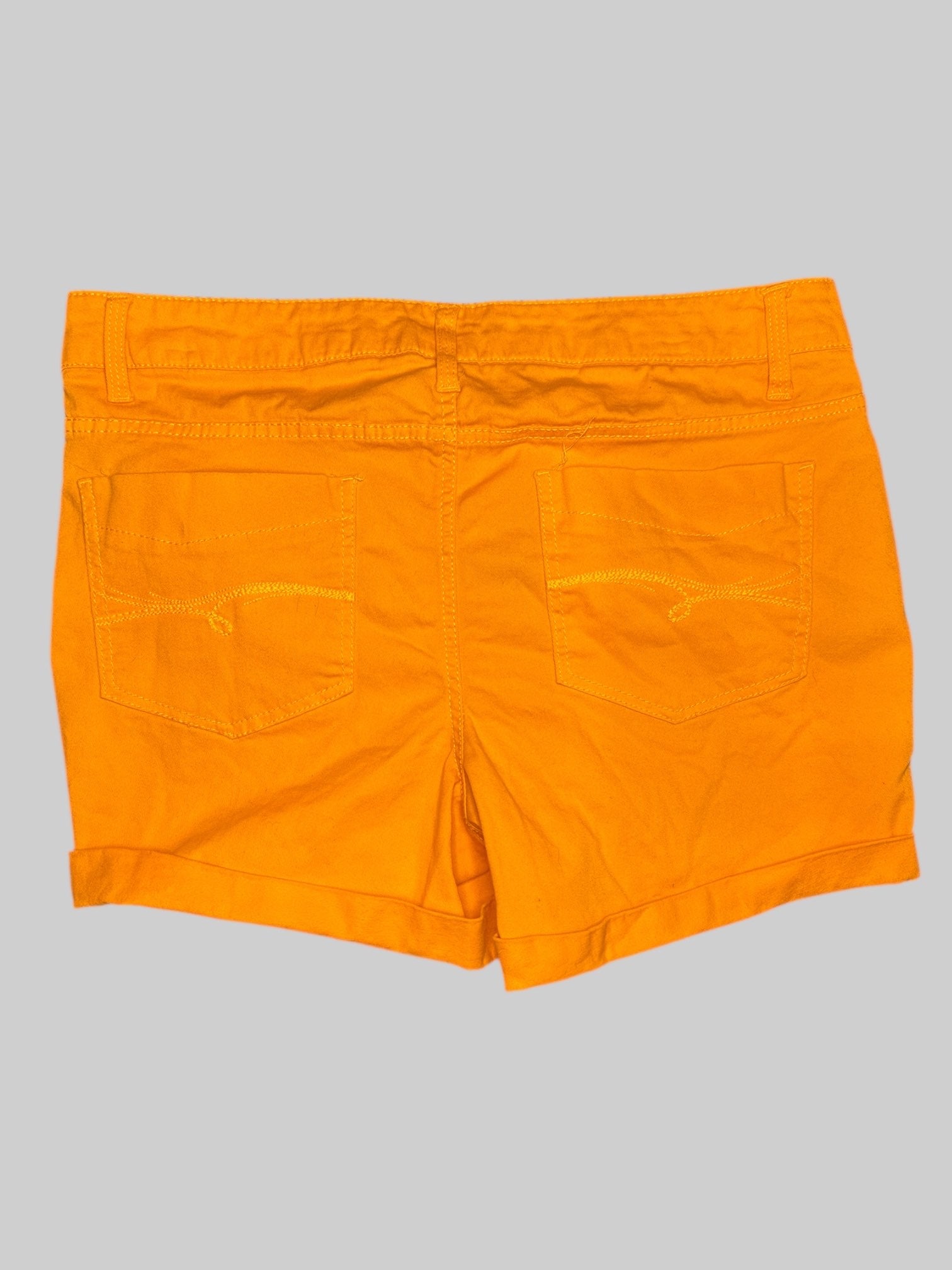 L Orange shorts