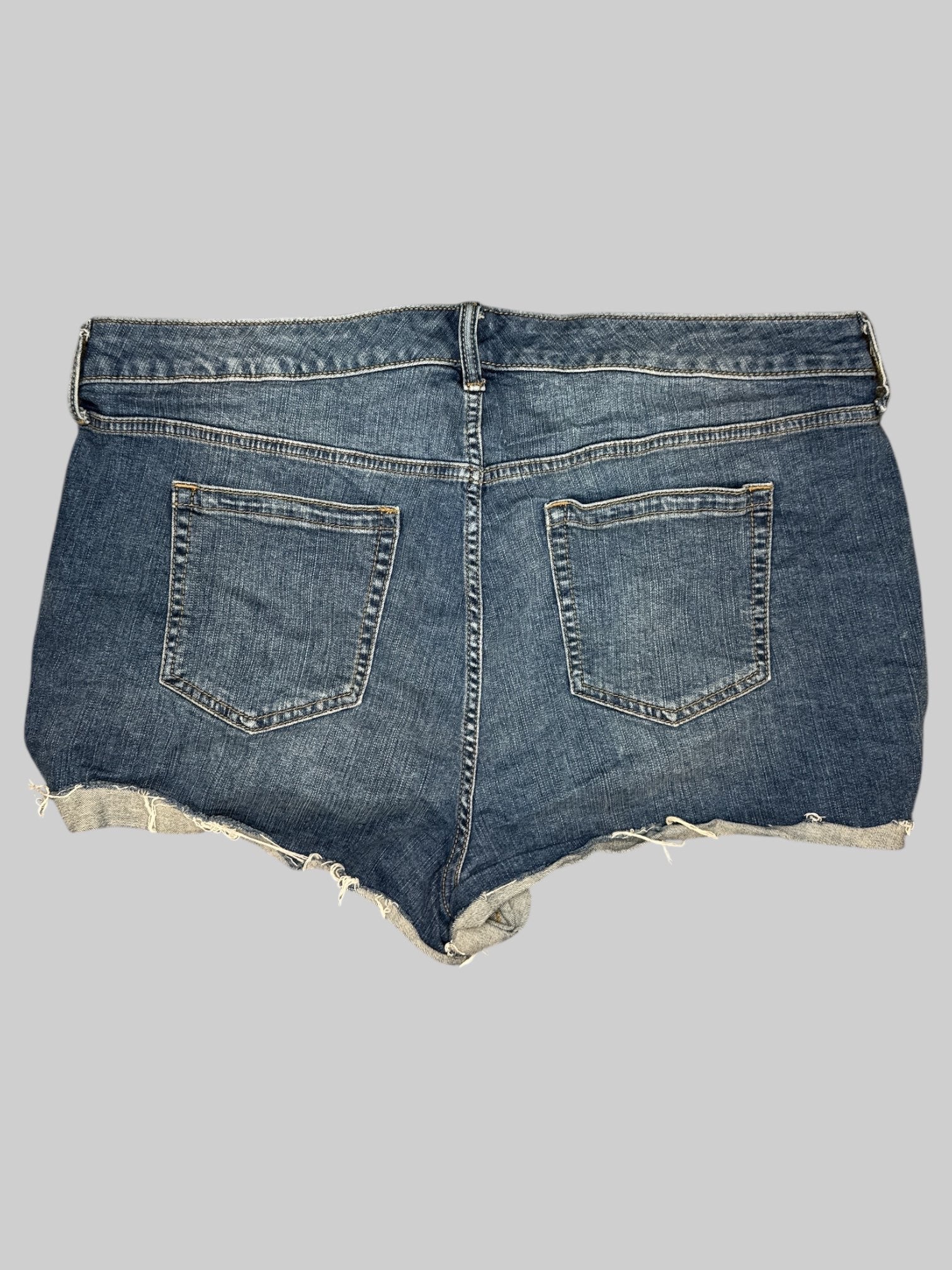 0X Denim cut off shorts