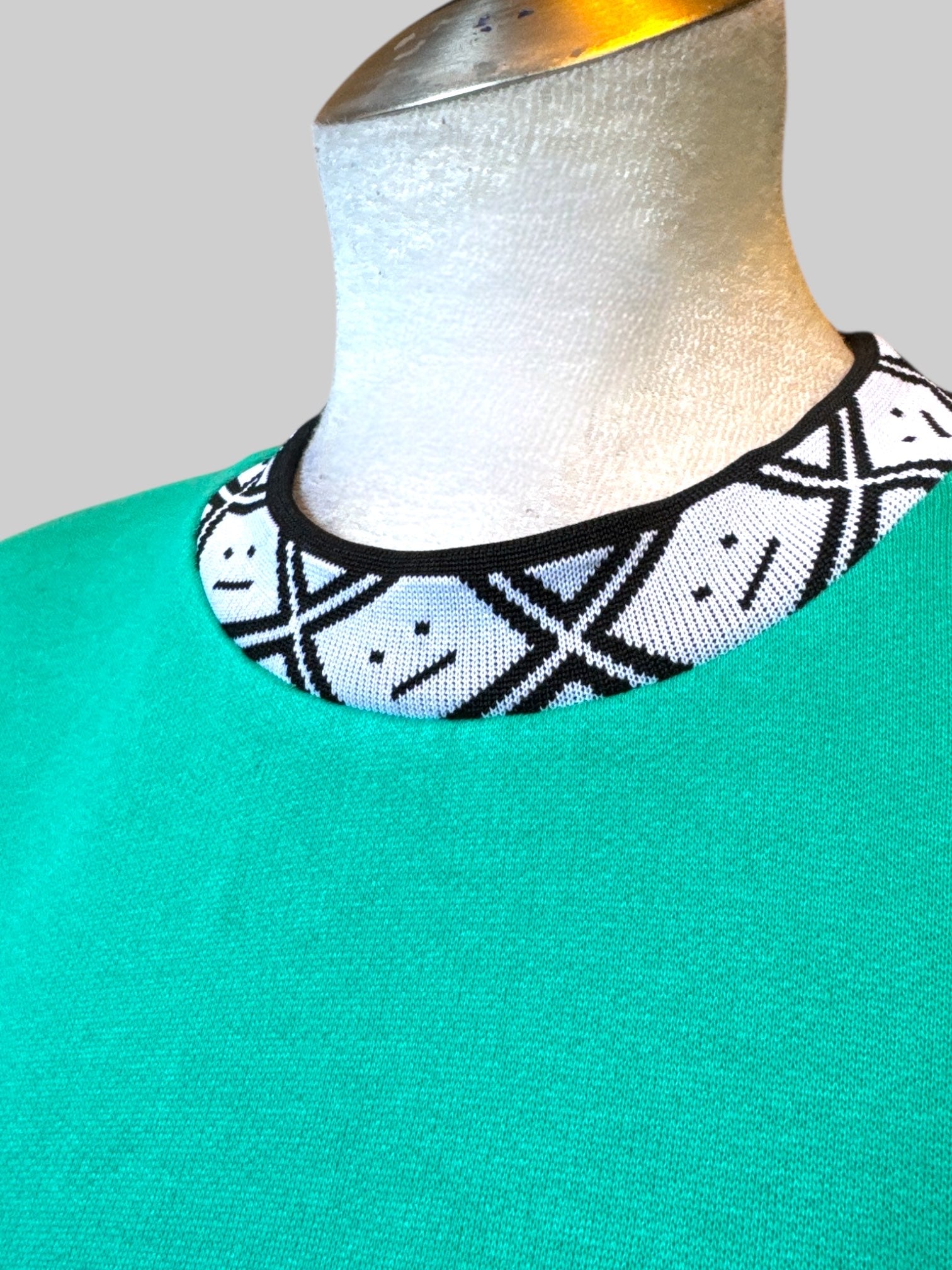 XL Acne Studios designer green sweater