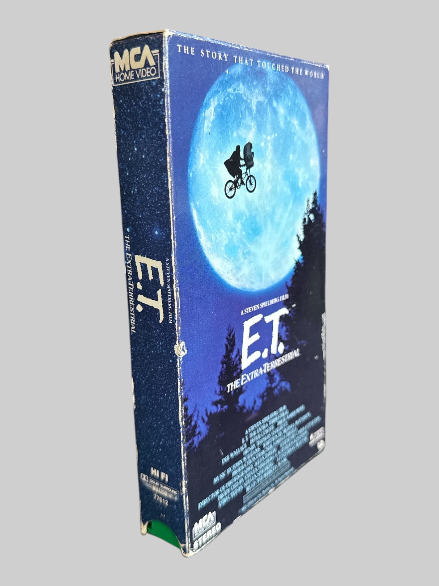 E.T. movie VHS tape (not tested)