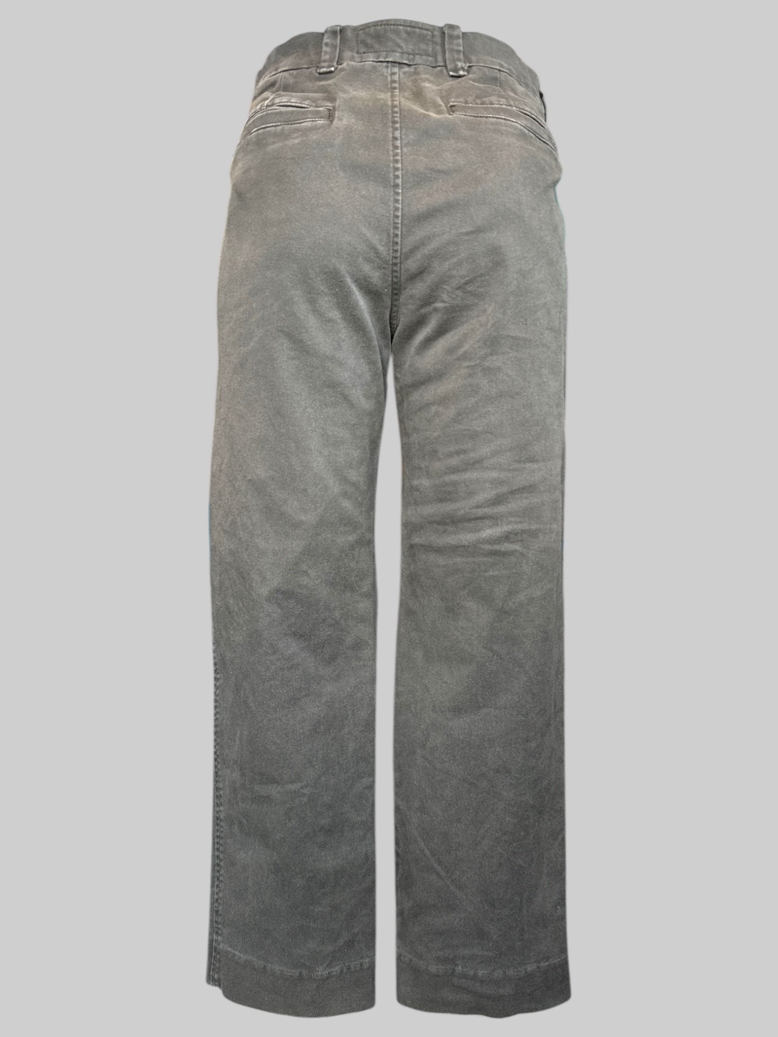 M Abercrombie and Fitch stretch 90s loose greyish brown pants with pleating