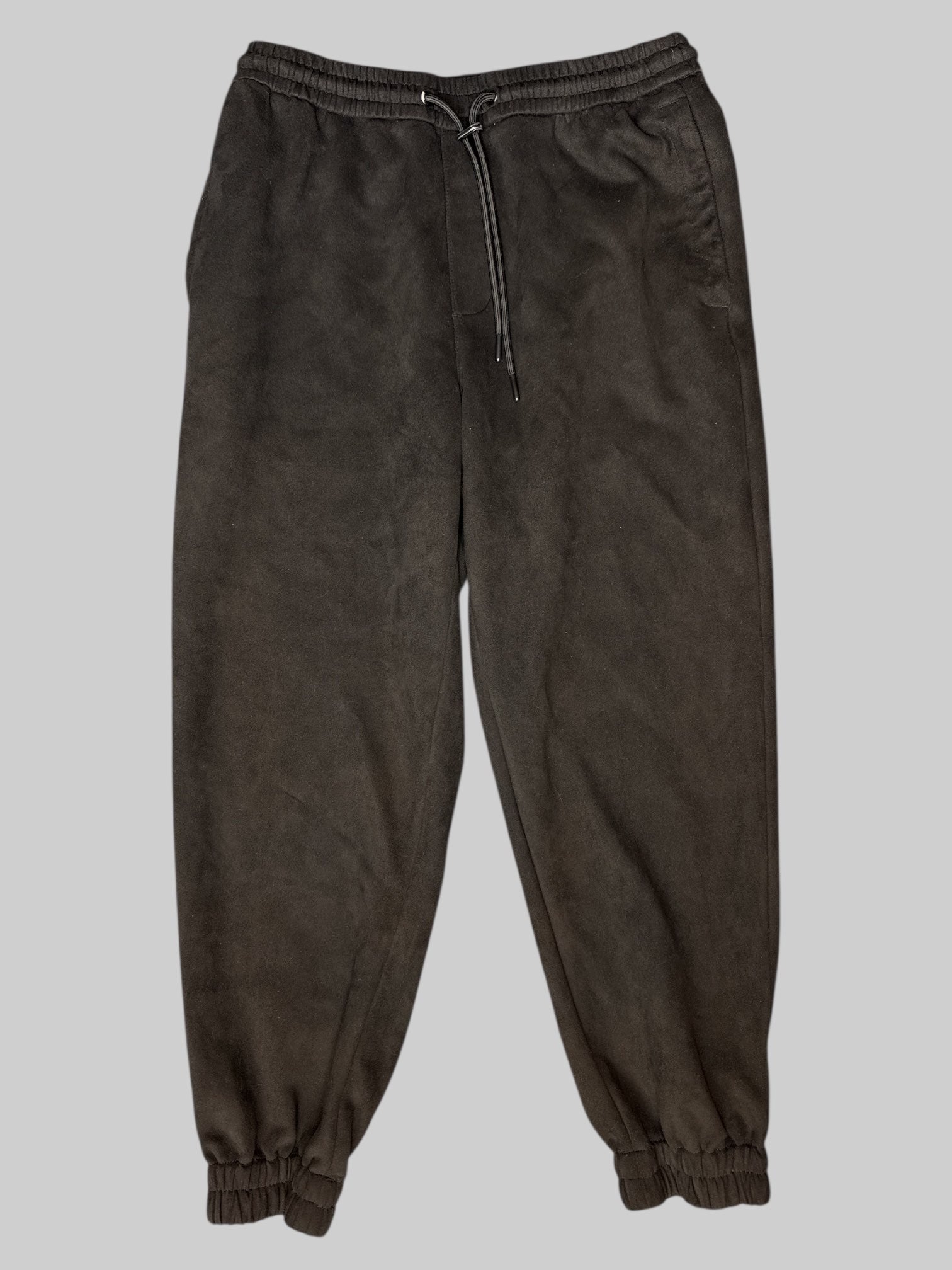 L Black jogger style sweatpants