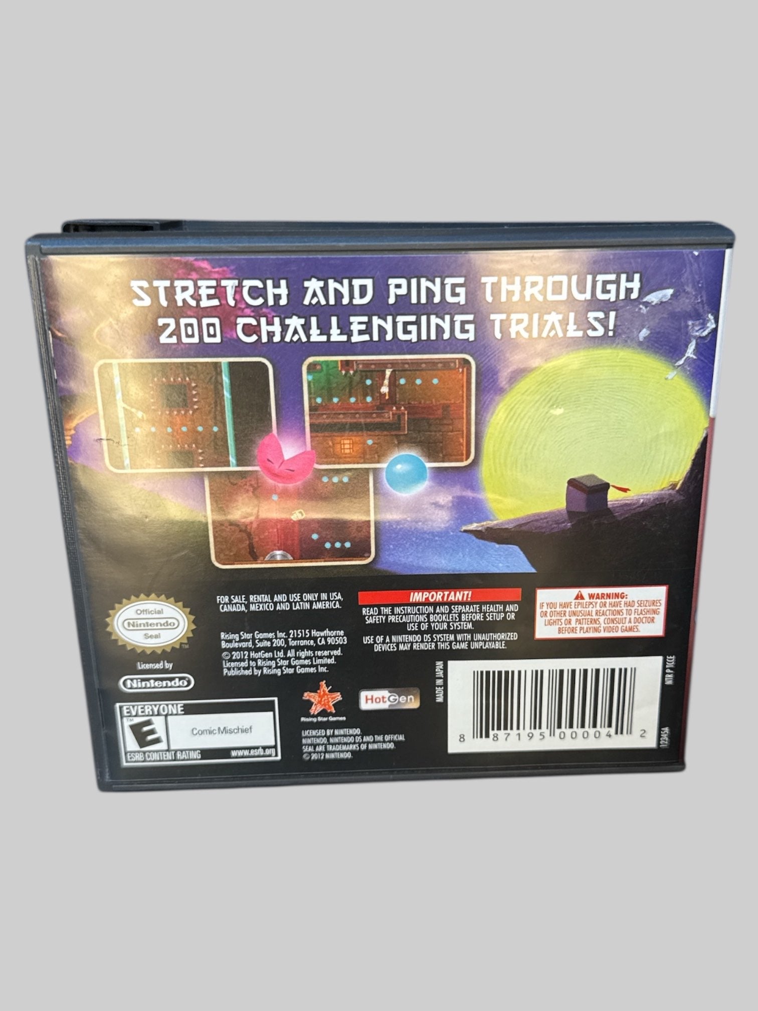 Rare Nintendo DS Ju-Fu game (not tested)