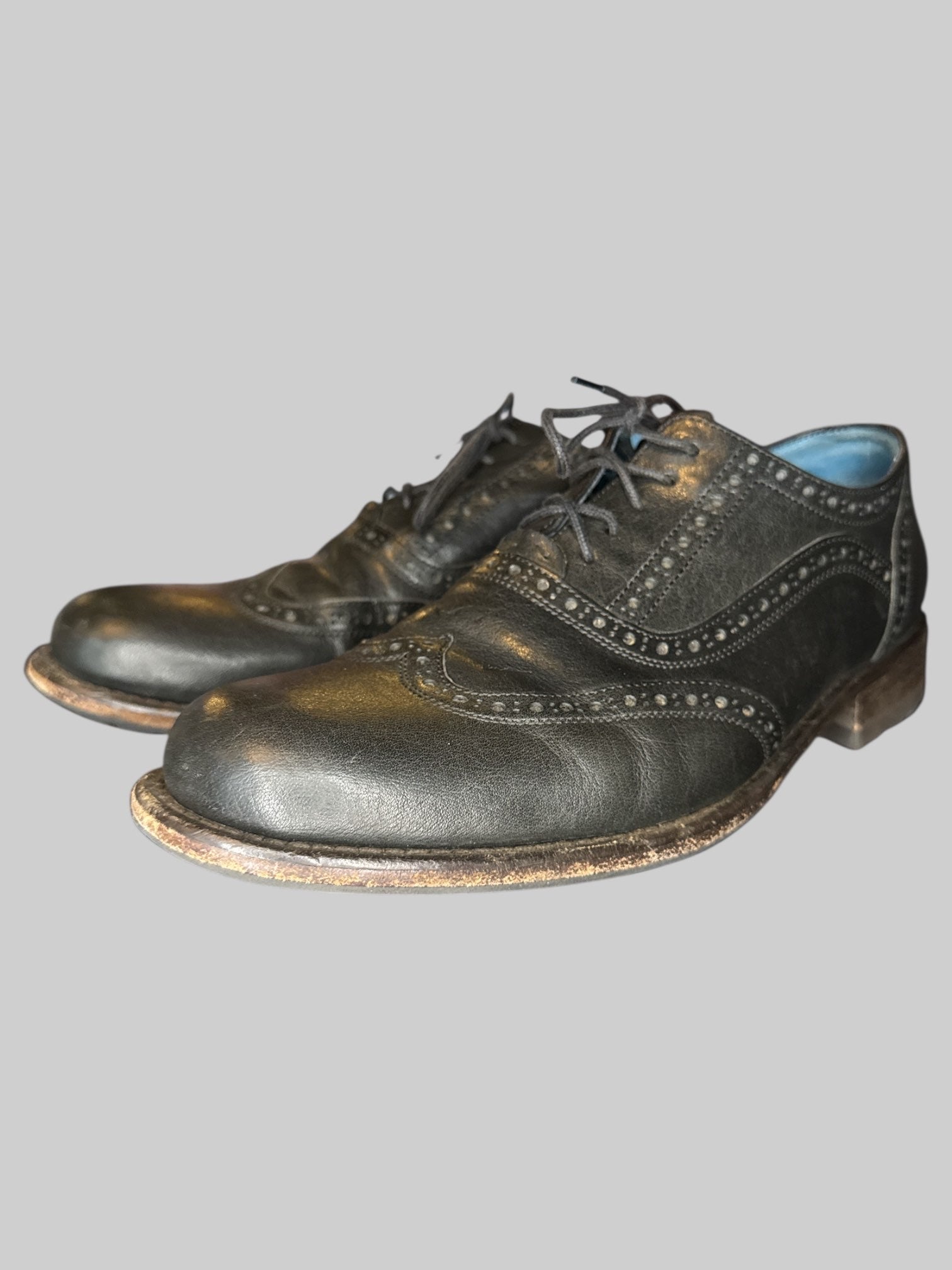 Size 9 John Fluevog black shoes