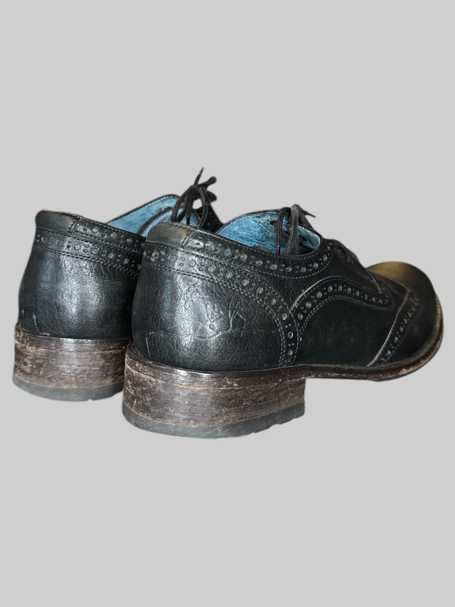 Size 9 John Fluevog black shoes