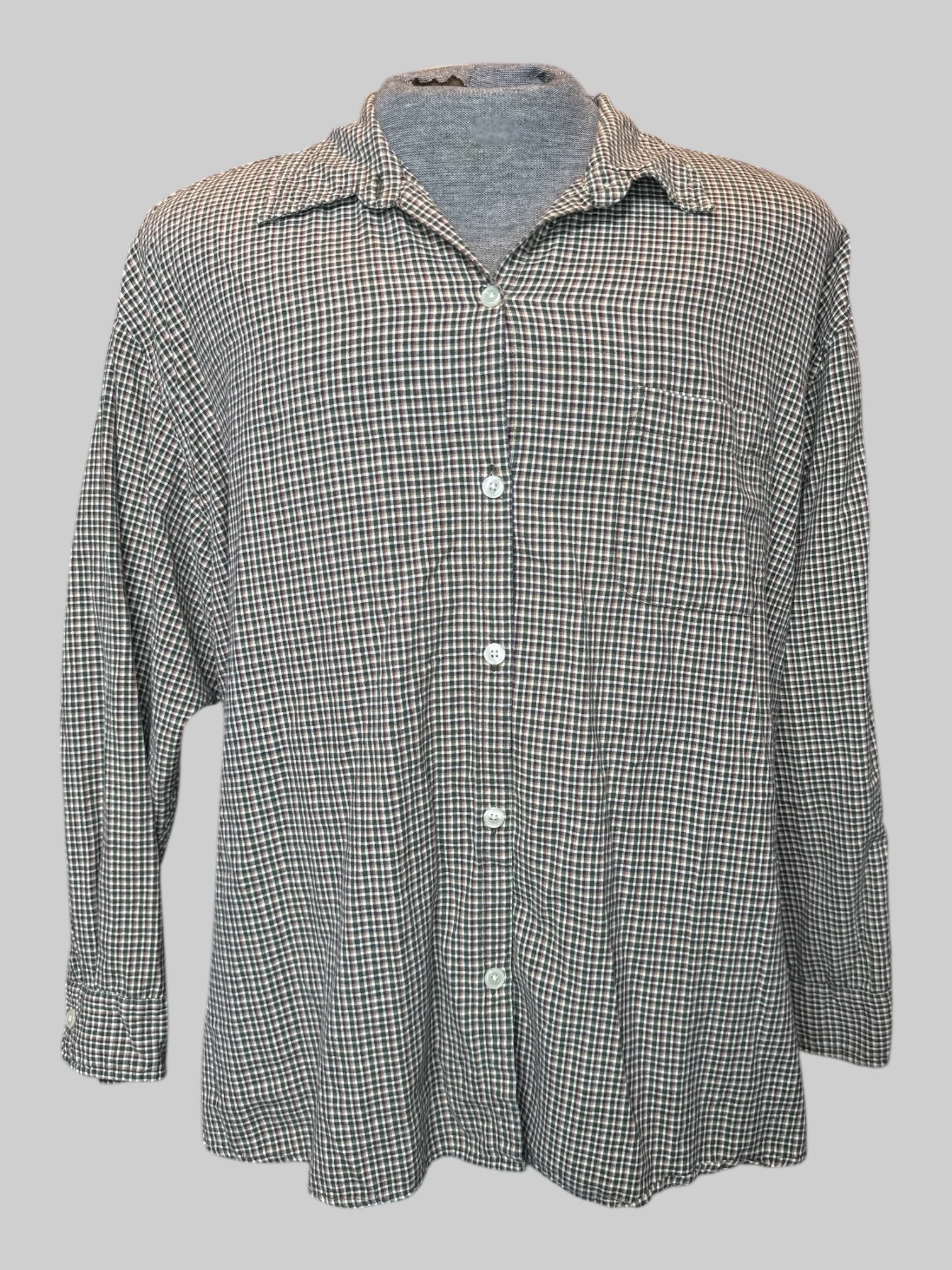 2X Vintage multicolor button up