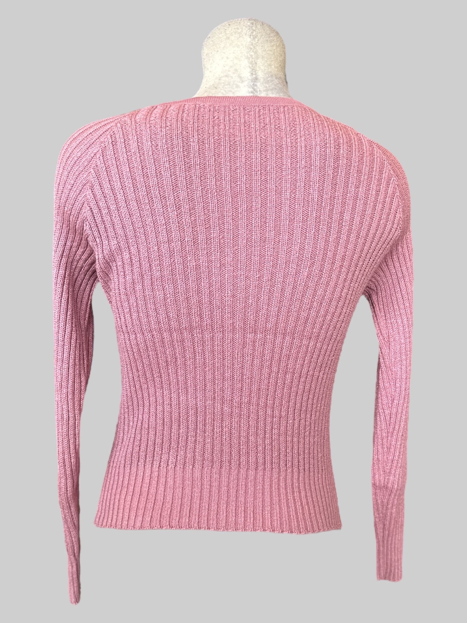 M Dusty pink knit sweater