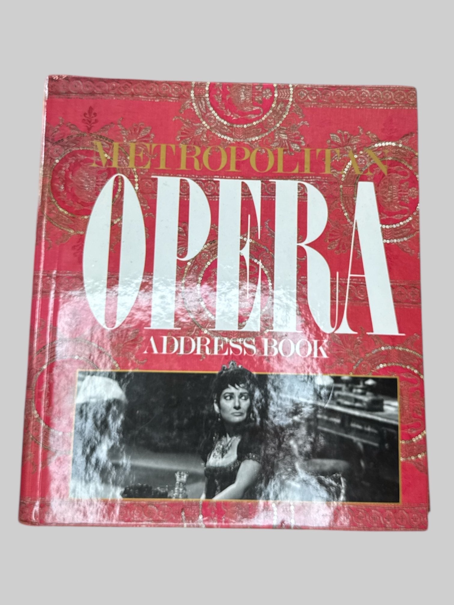 Vintage Metropolitan Opera address book