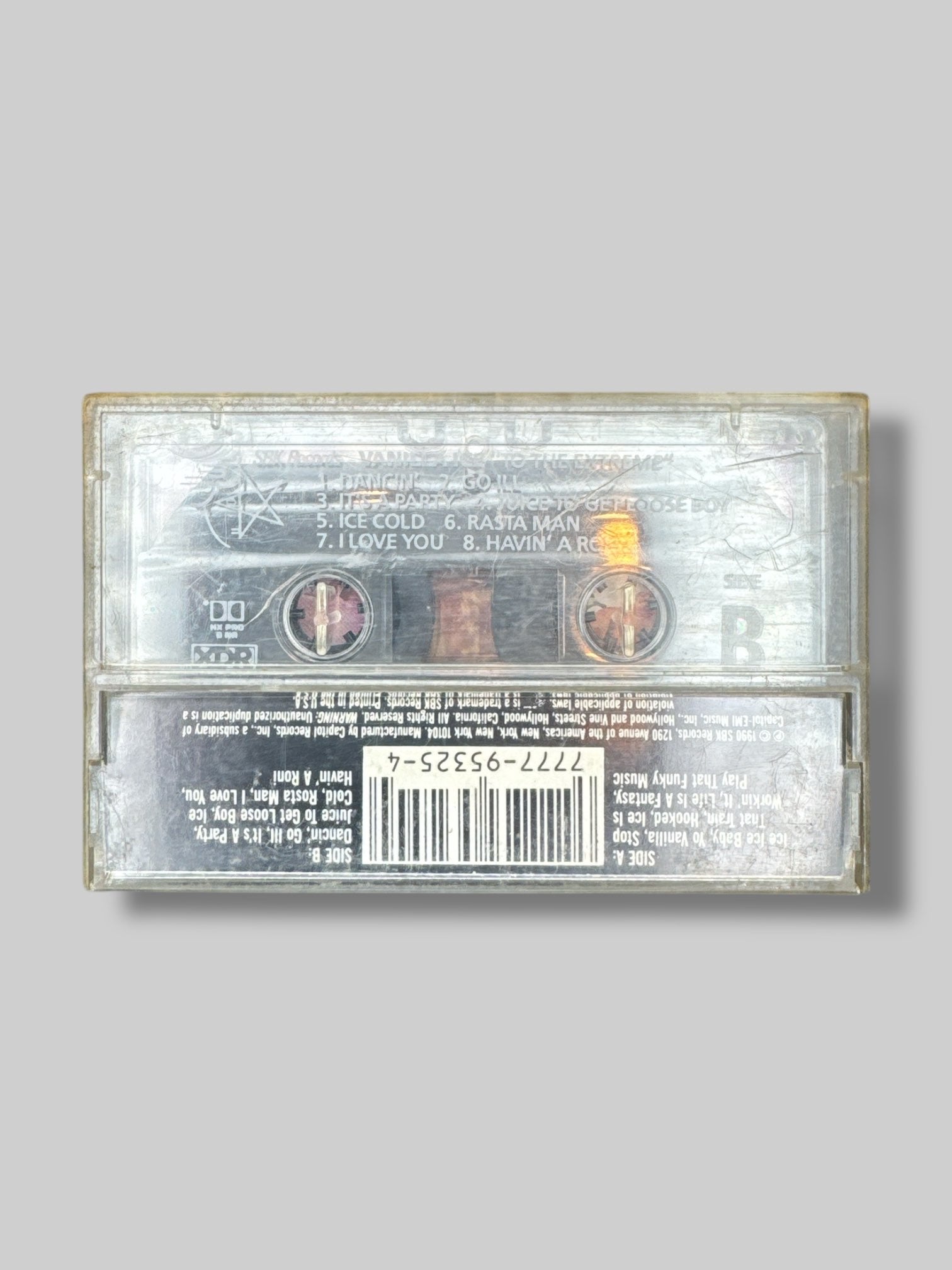 Vanilla Ice To The Extreme cassette tape (not tested)