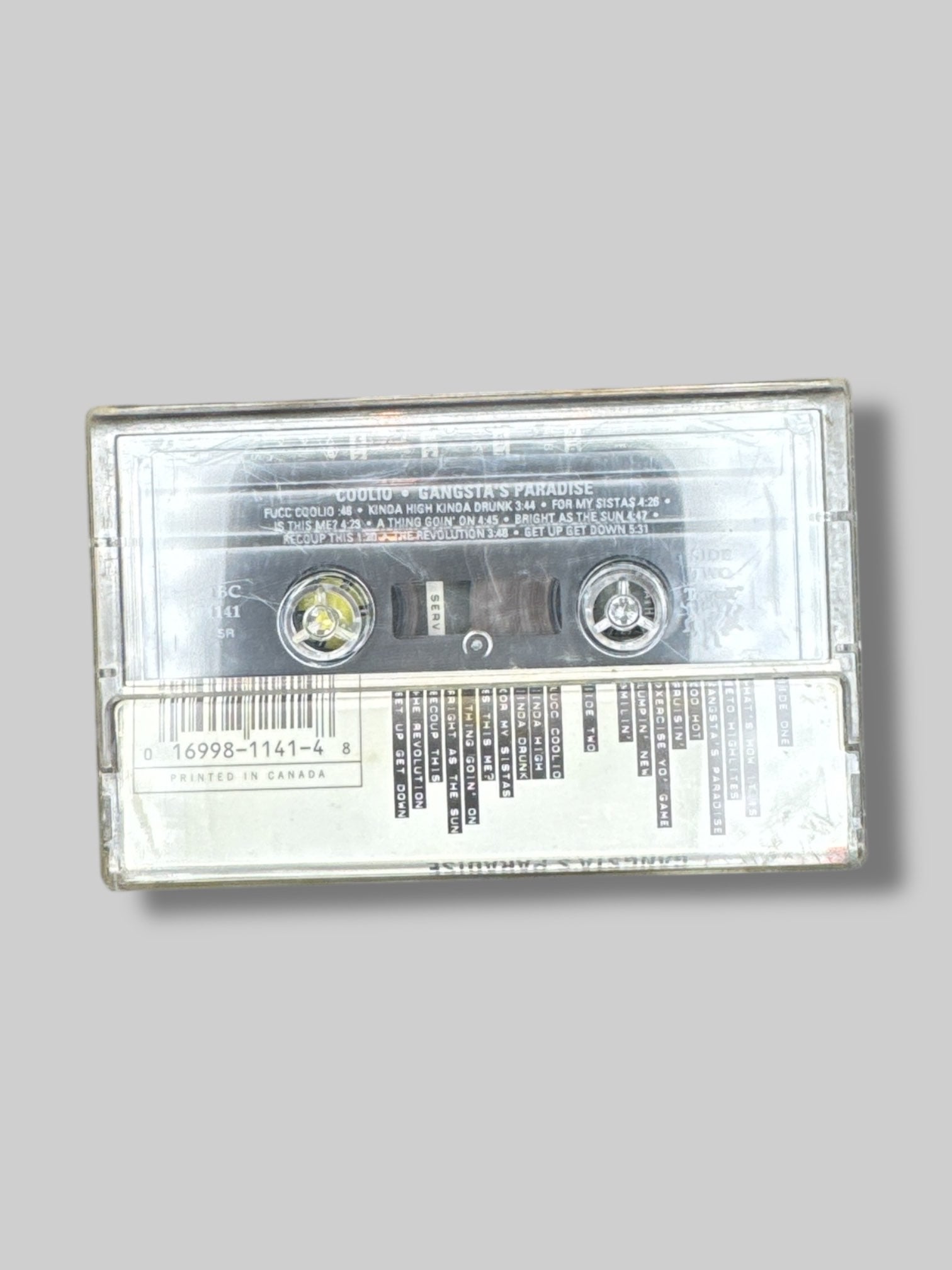 Coolio Gangsta’s Paradise cassette tape (not tested)