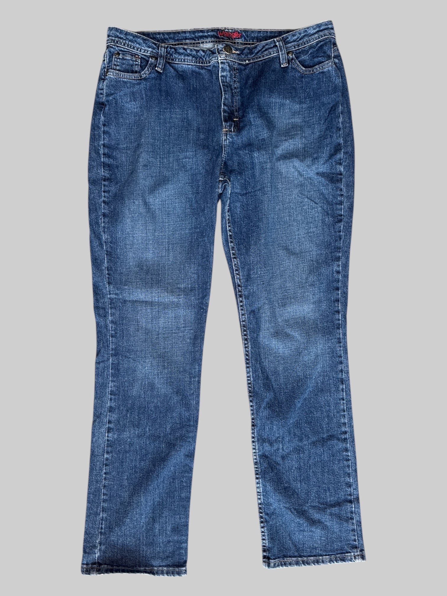 XL dark wash wrangler jeans