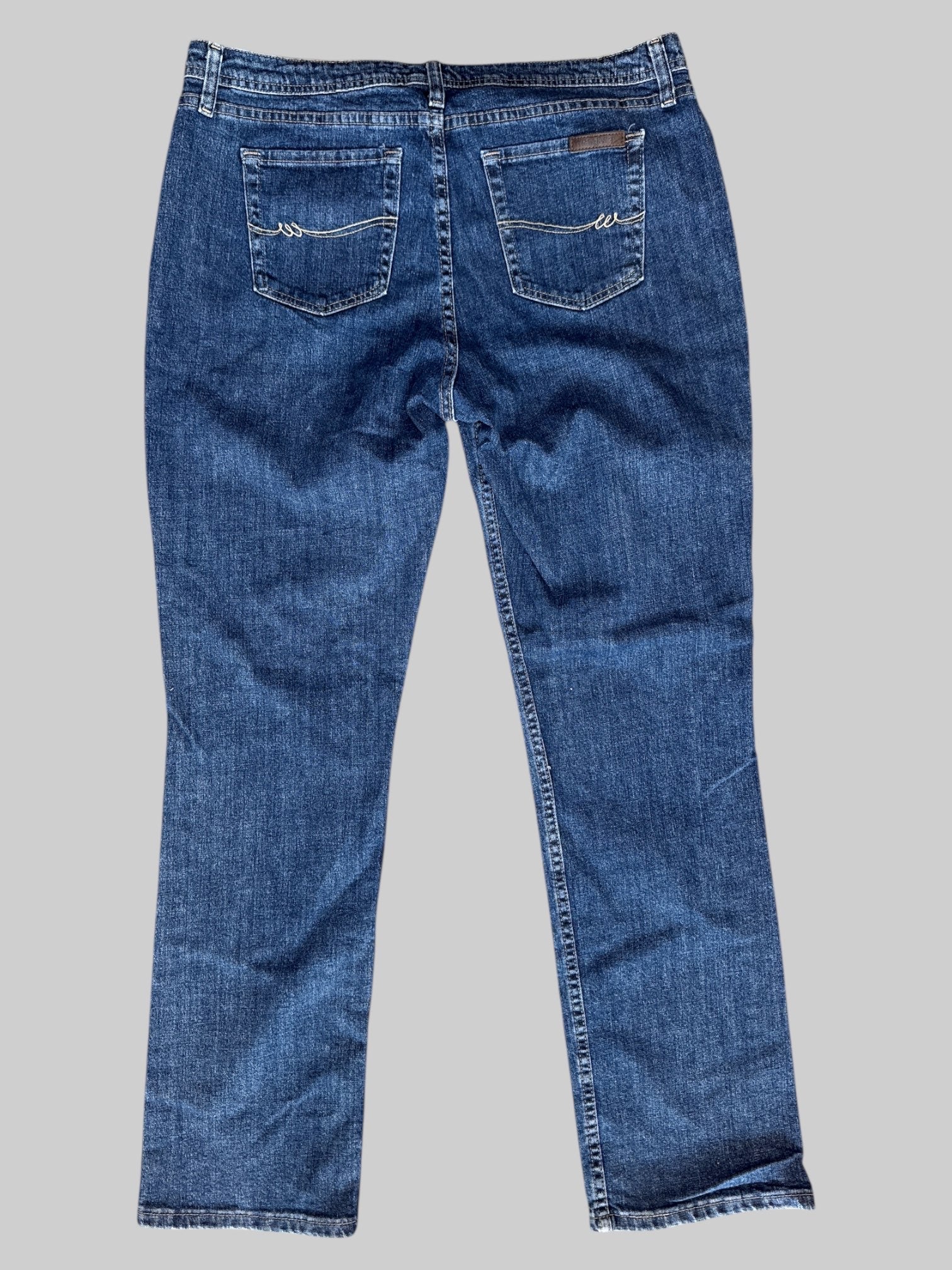 XL dark wash wrangler jeans