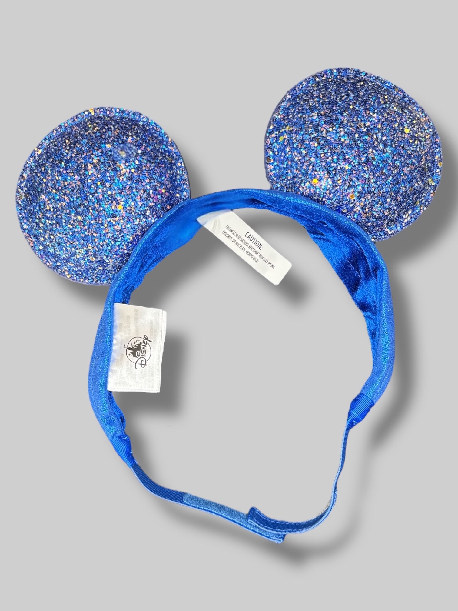 NWT glittery blue adjustable Mickey Mouse ears