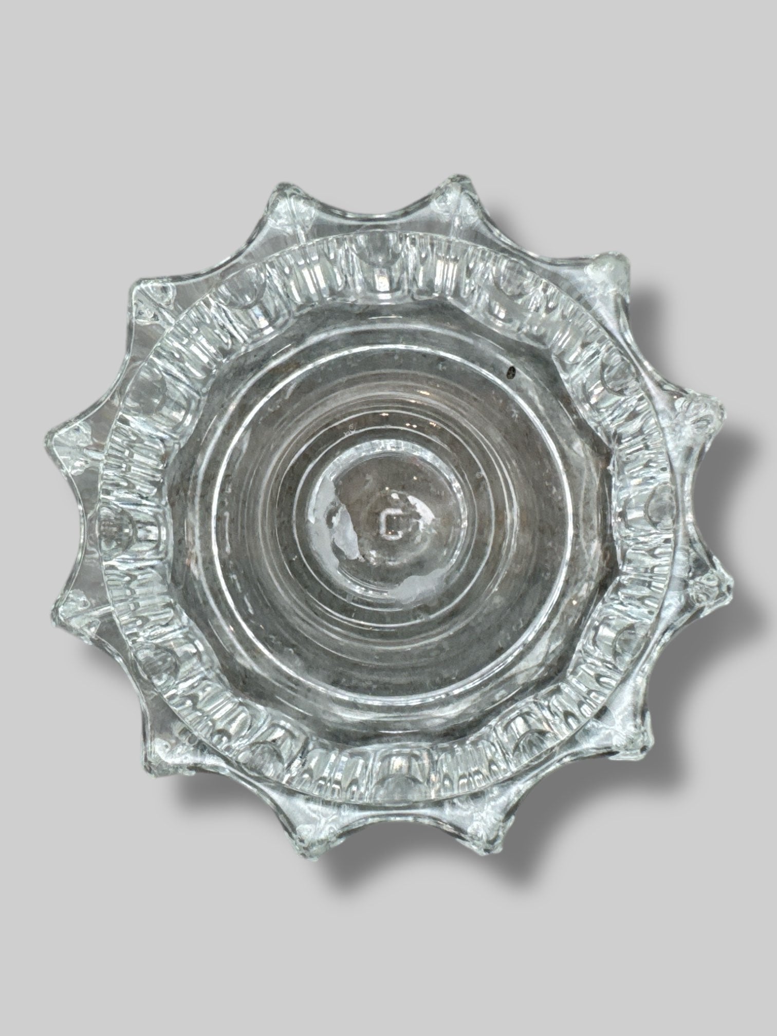 glass candle holder