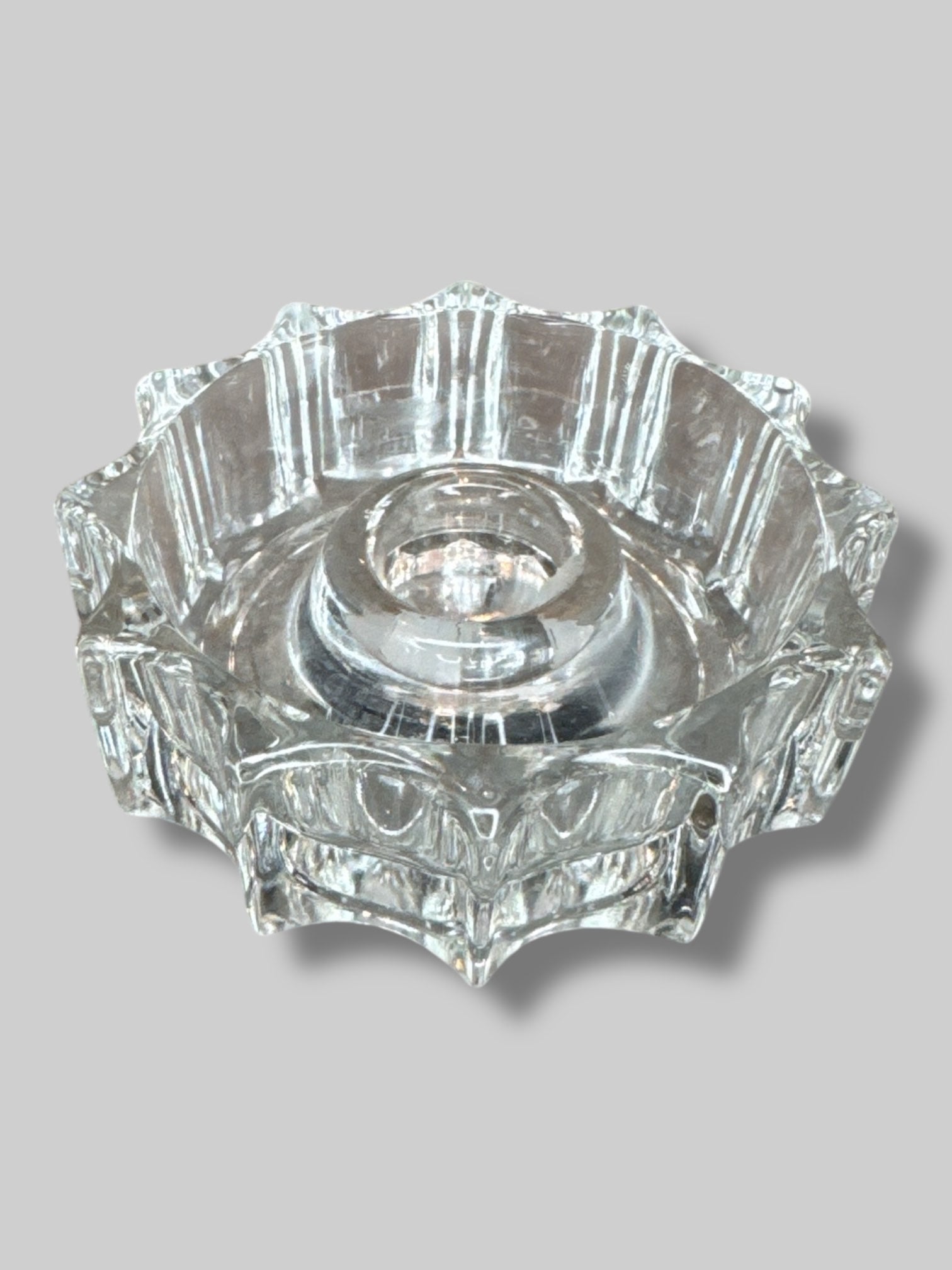 glass candle holder