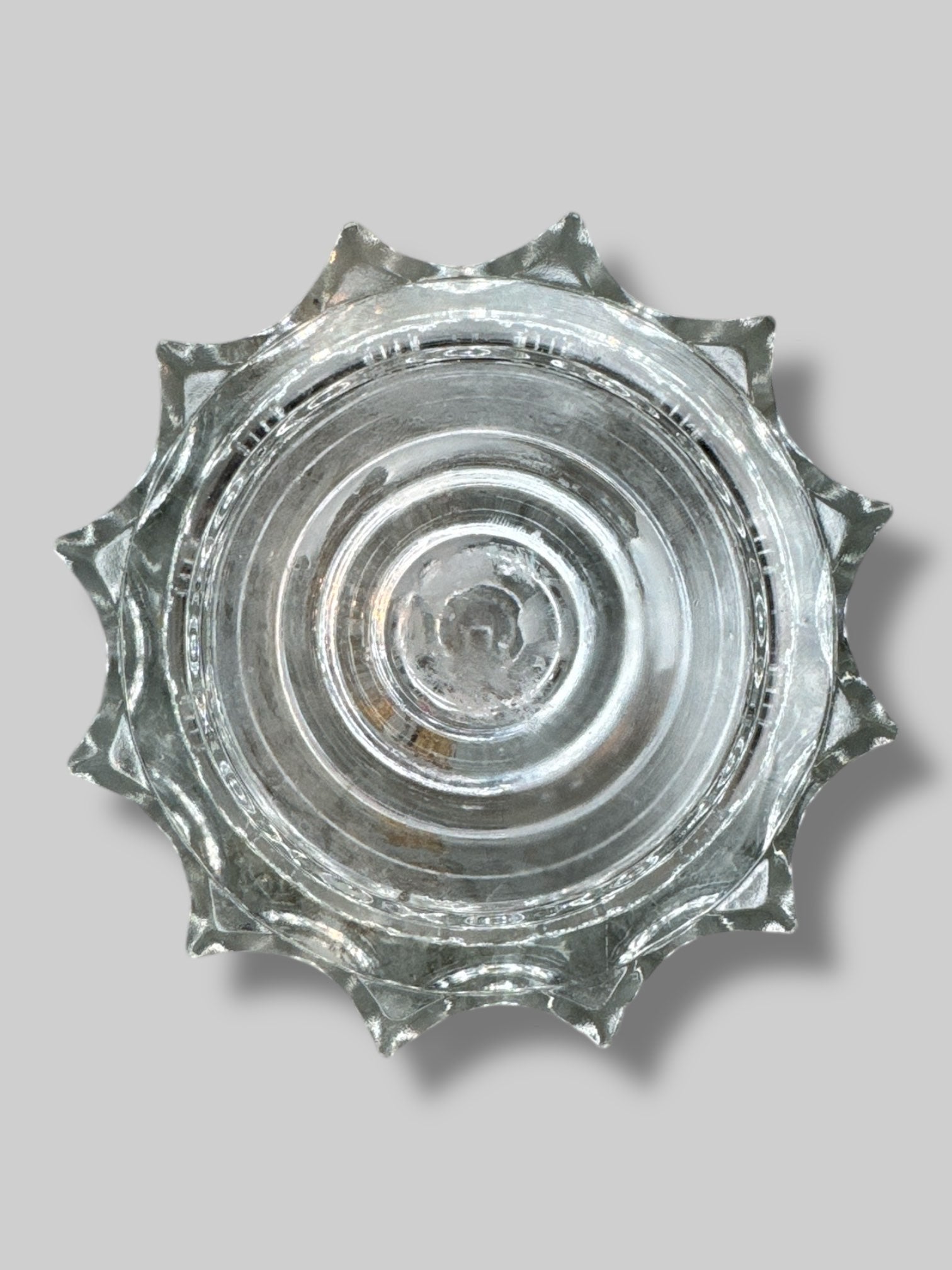 glass candle holder