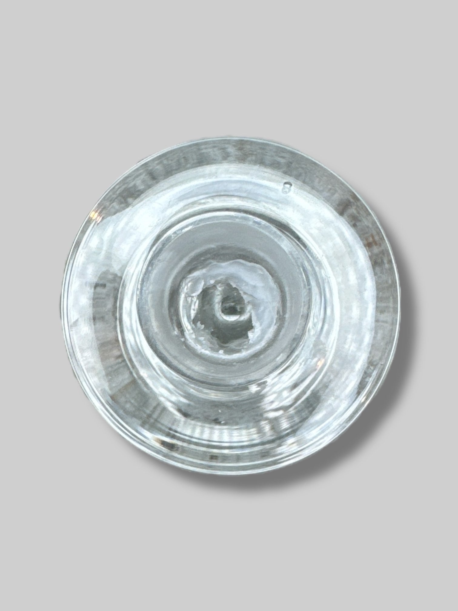glass candlestick