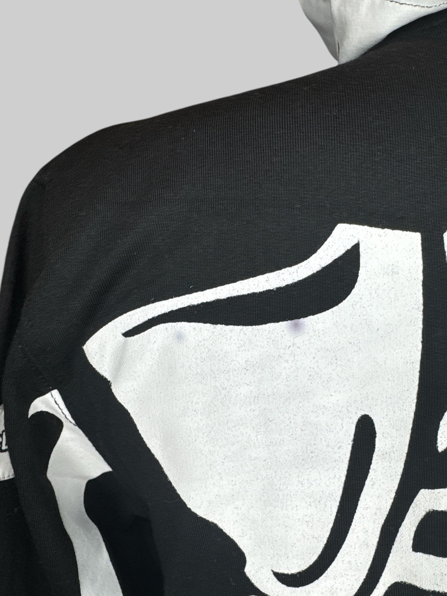 L One piece black and white skeleton suit