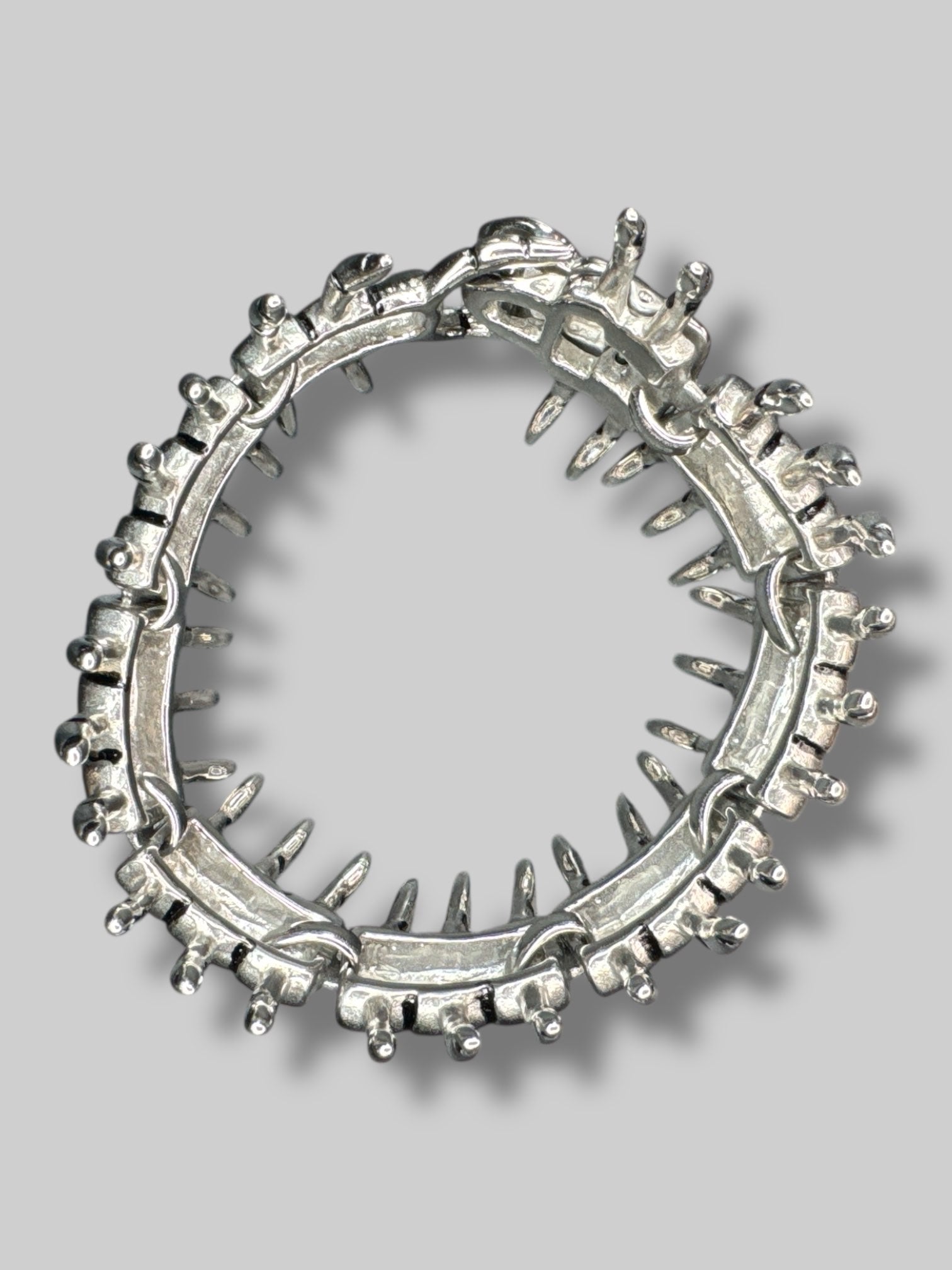 Silver color centipede bracelet