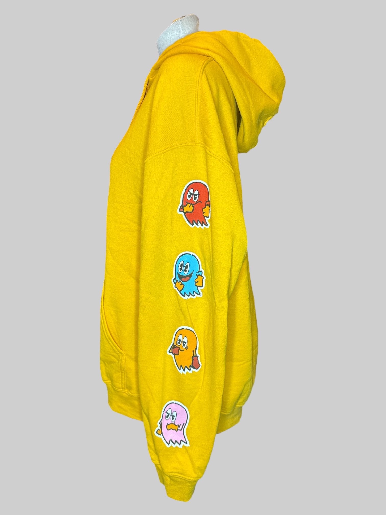 1X Yellow Pac Man hoodie