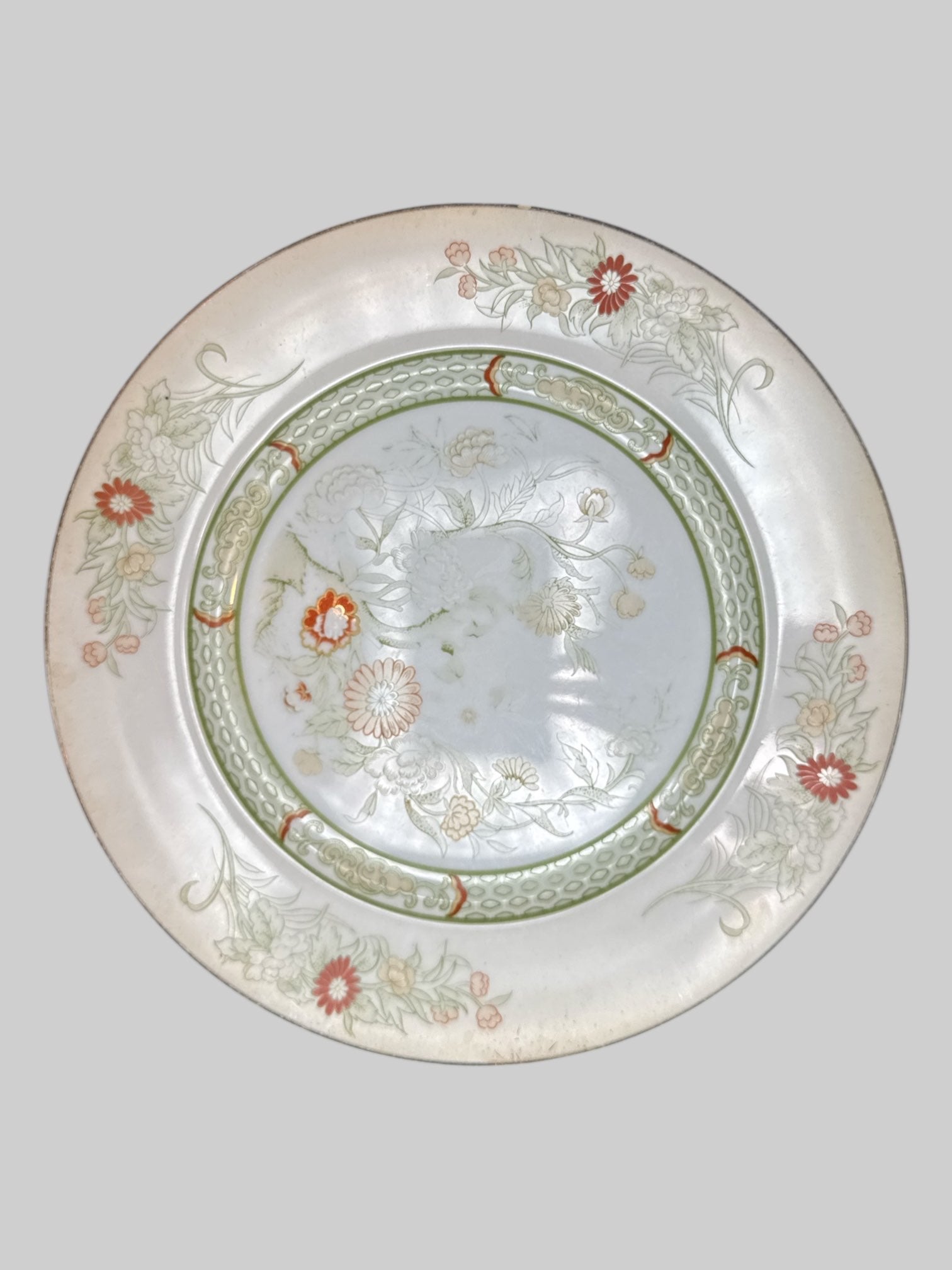 $15 11in set of 7 vintage fine china plates