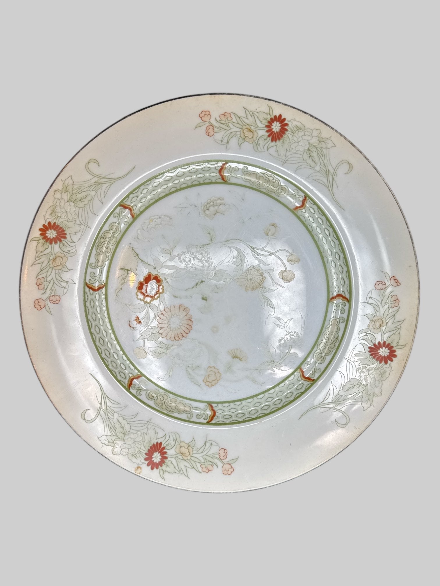 $15 11in set of 7 vintage fine china plates