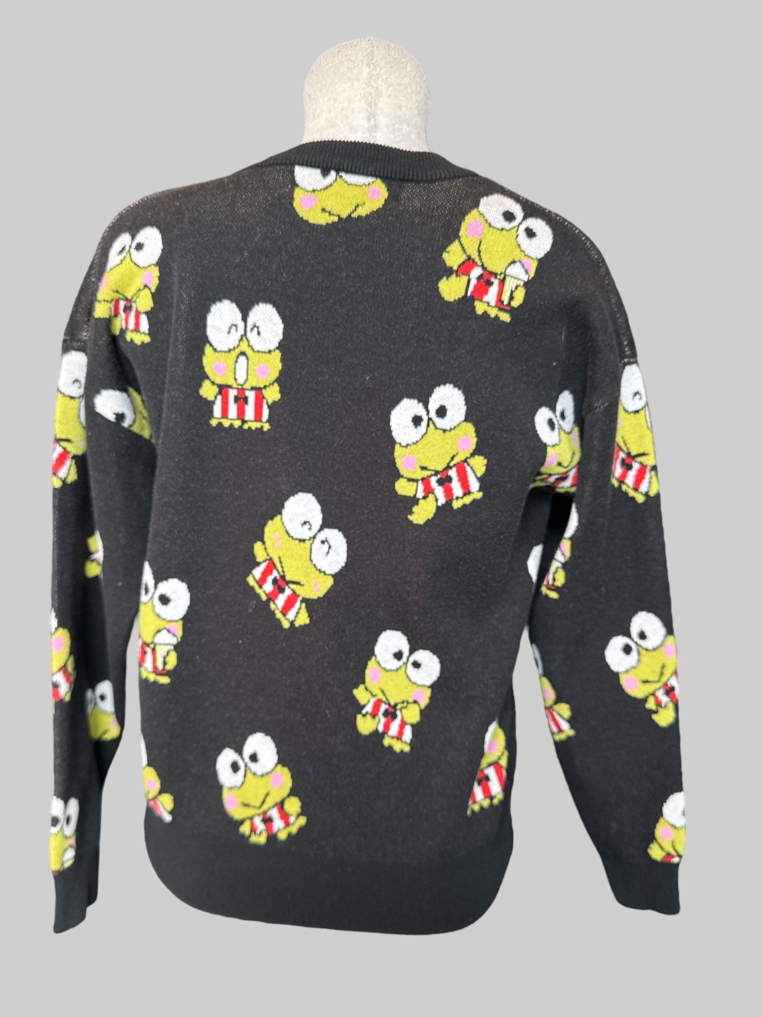 L Black hello kitty and friends sweater