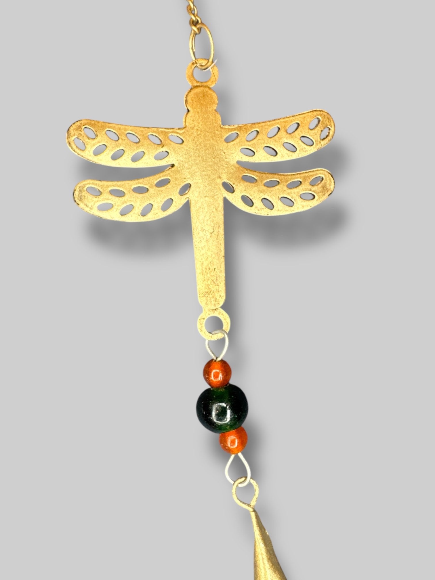 Long dragonfly wind chime