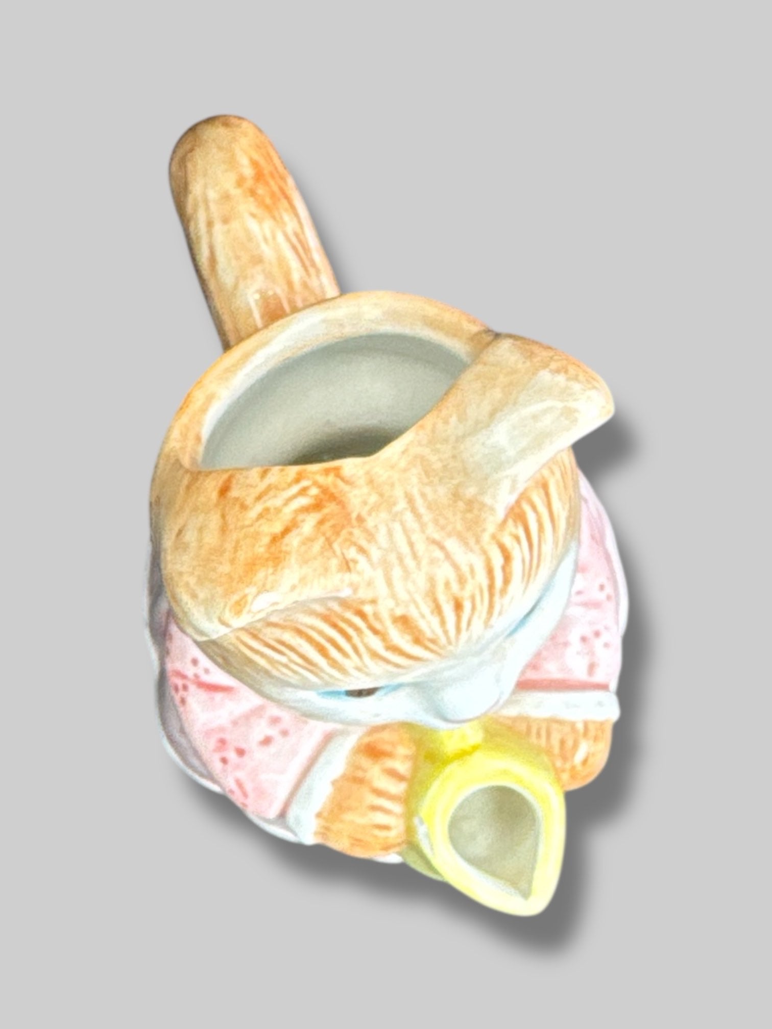 Vintage ceramic Avon cat woman small pitcher