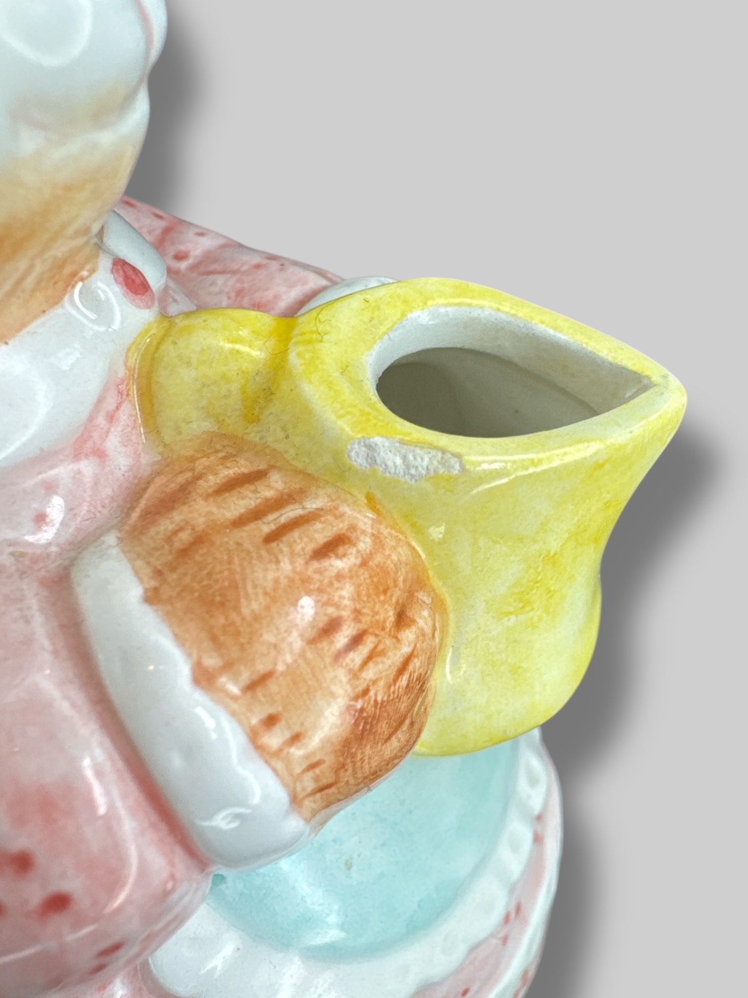 Vintage ceramic Avon cat woman small pitcher