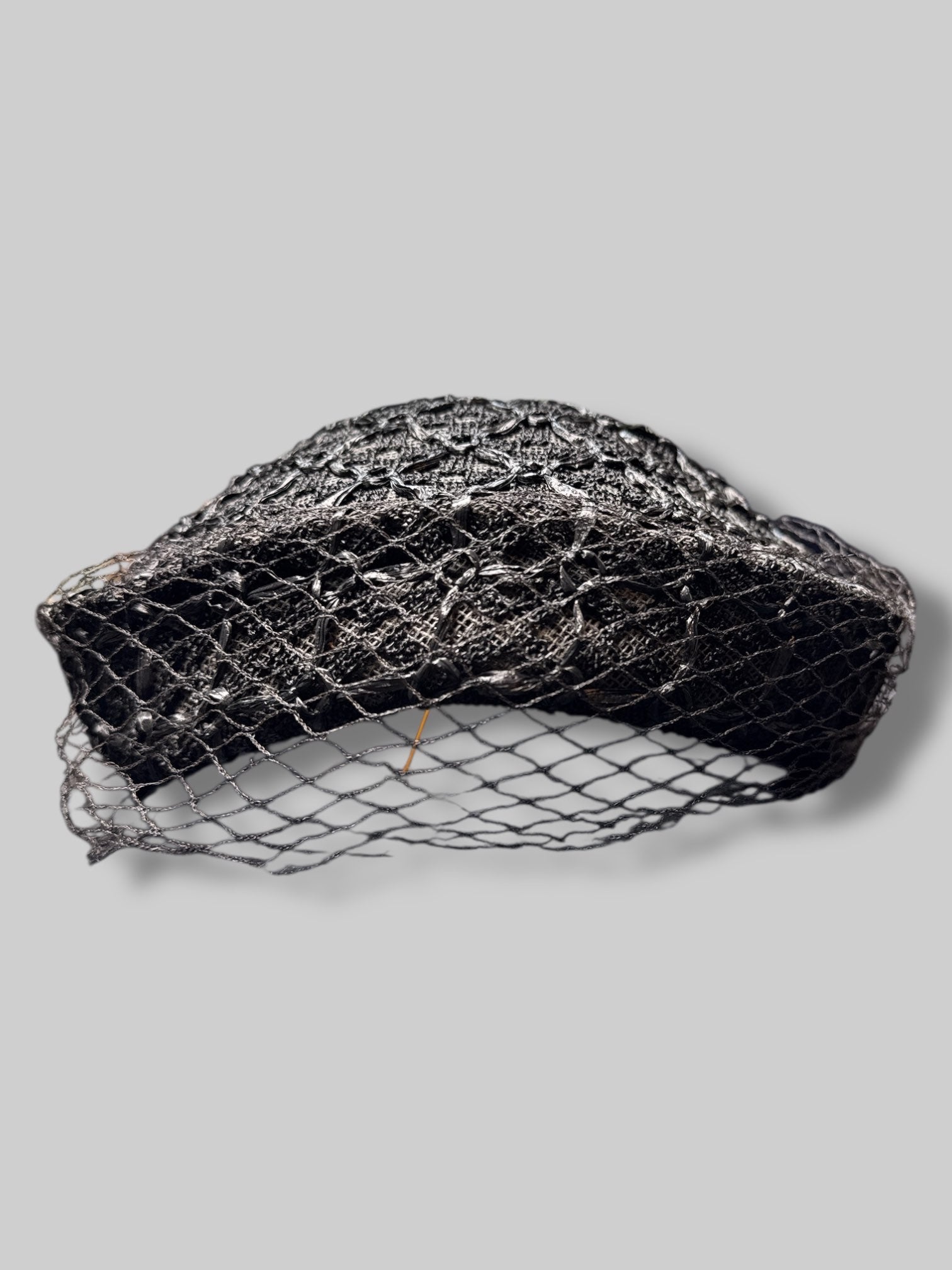 Vintage black hat