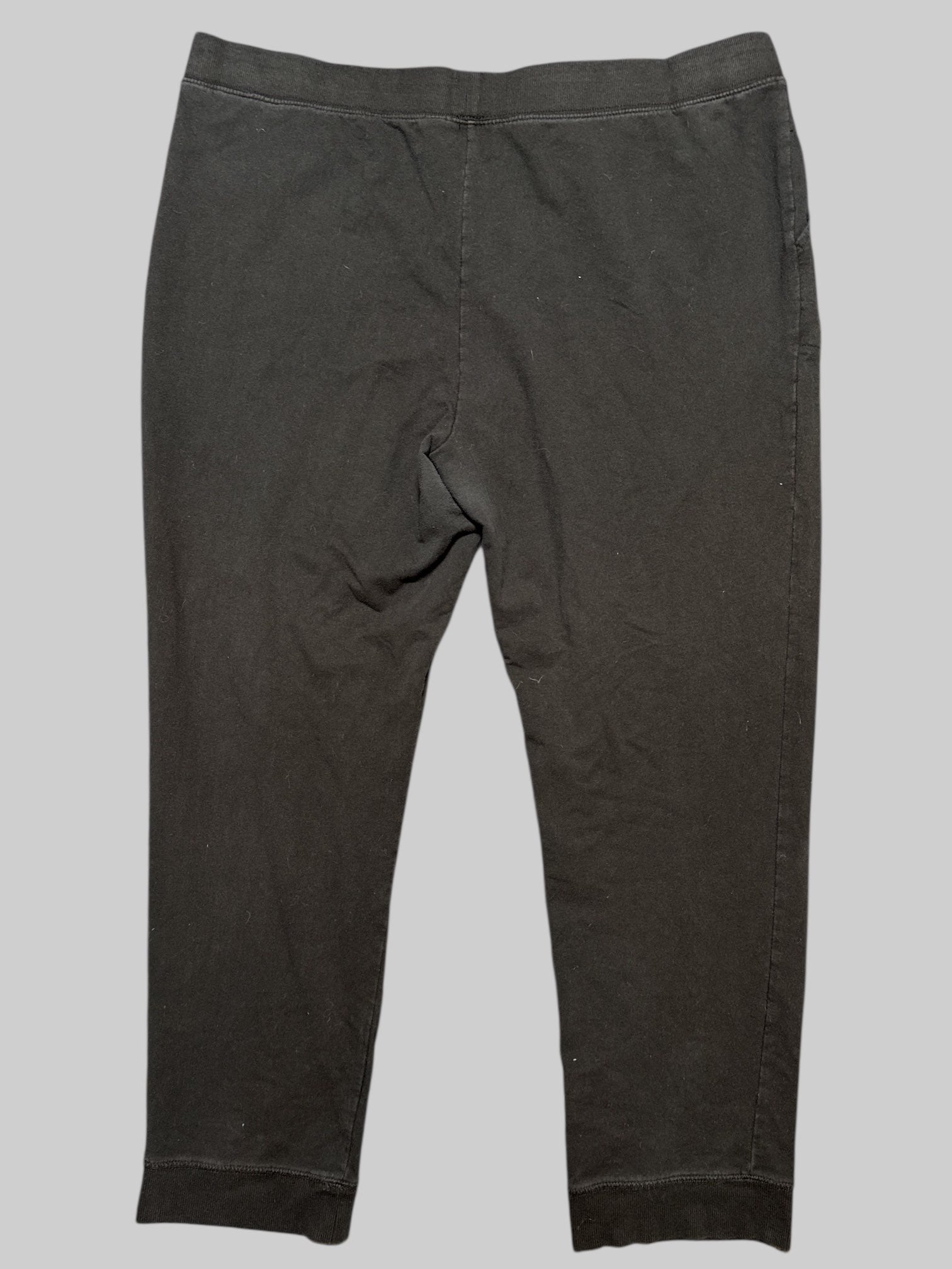 0X black sweatpants with hand painted bats