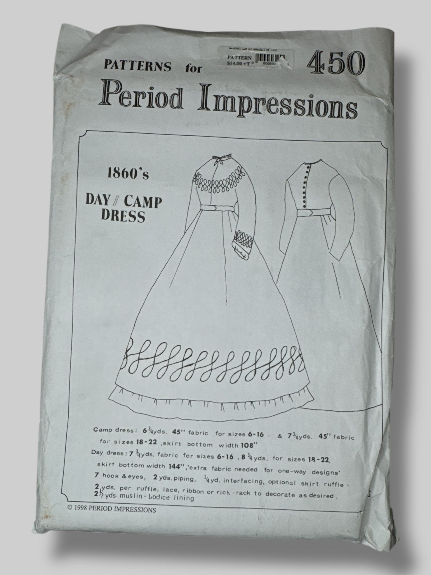 Patterns for Period Impressions kit