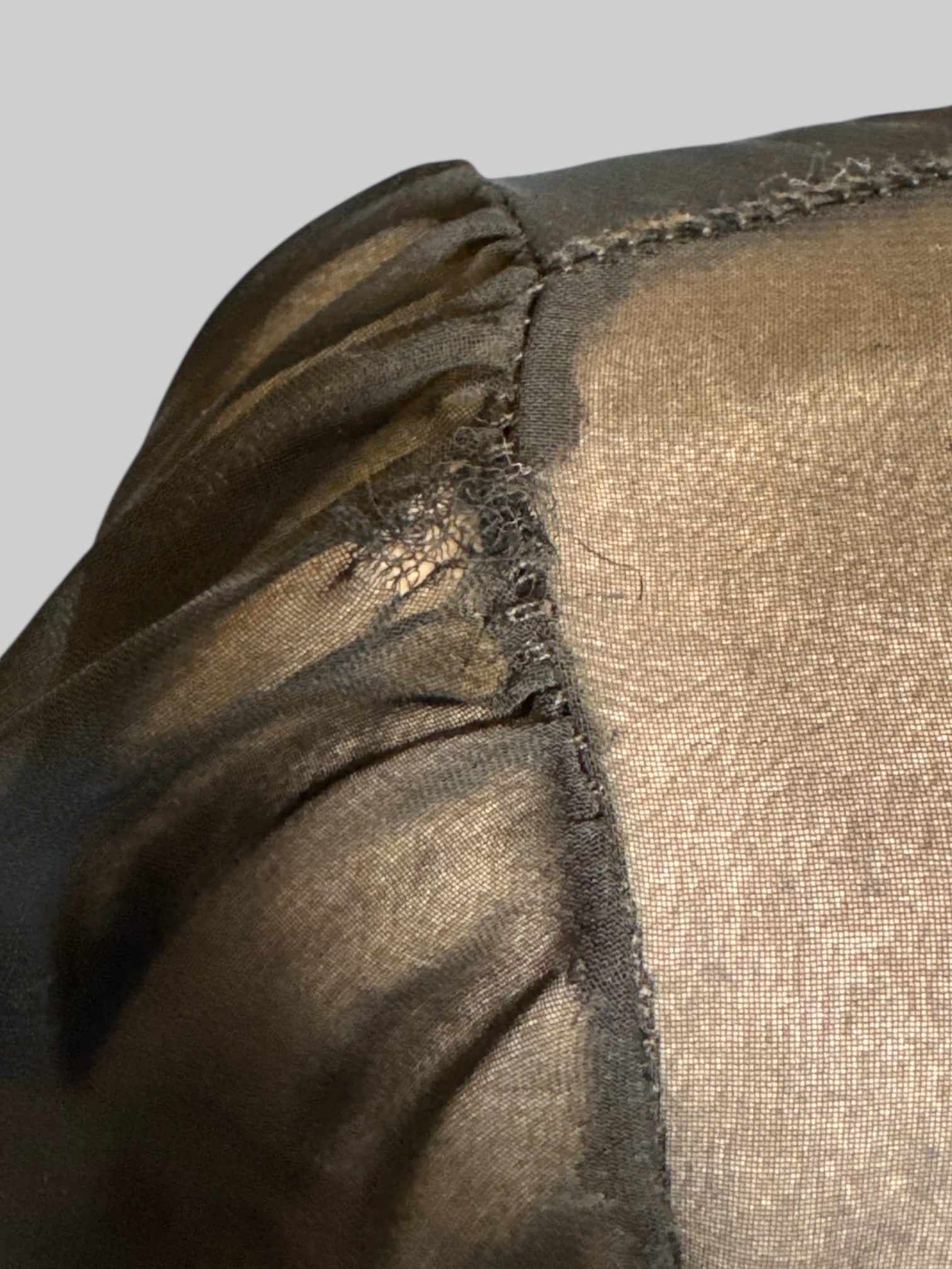 M vintage red velvet dress with sheer top, keyhole back, tulle under dress, and zipper