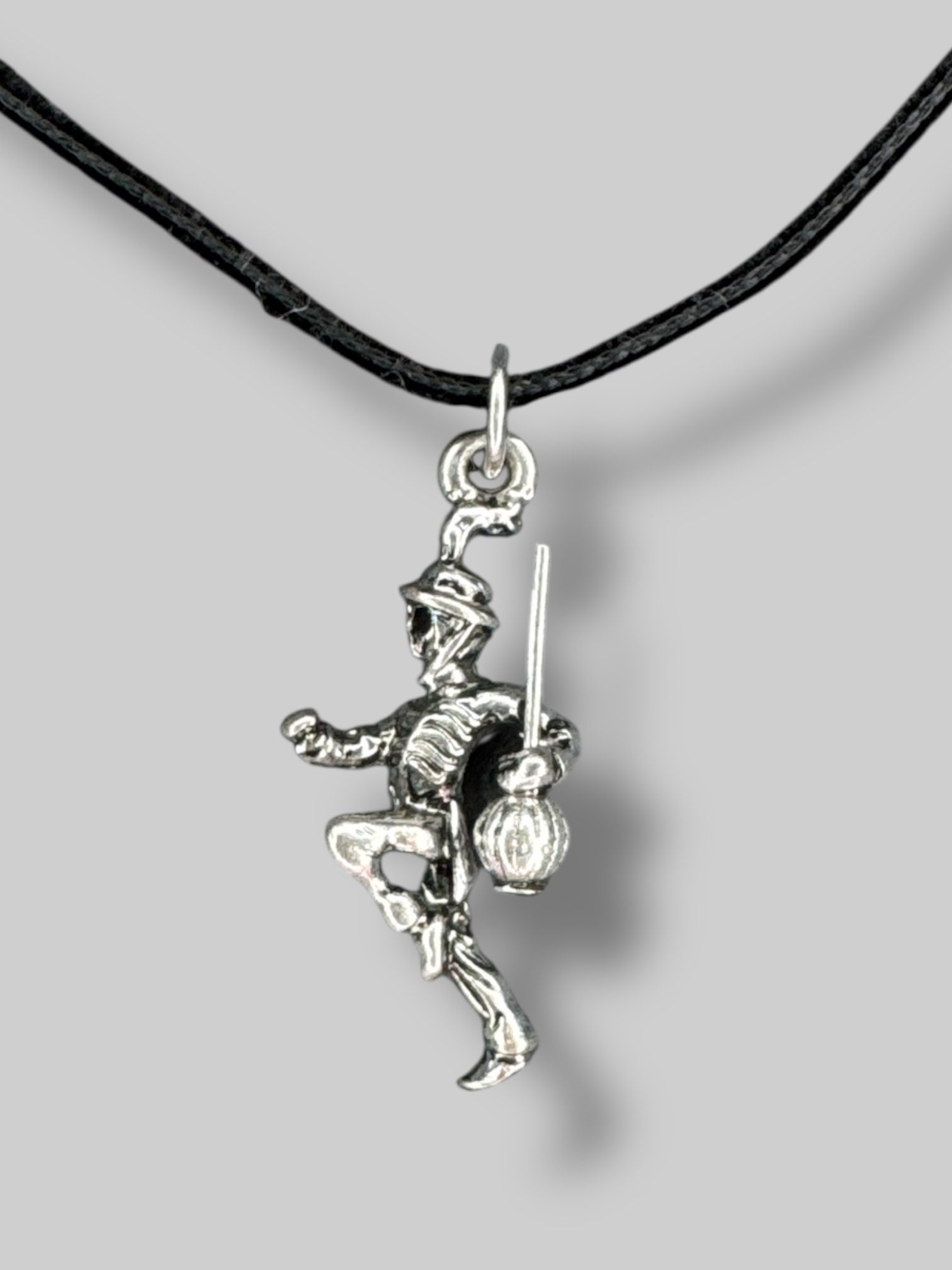 Black velvet choker with a my chemical romance pendant