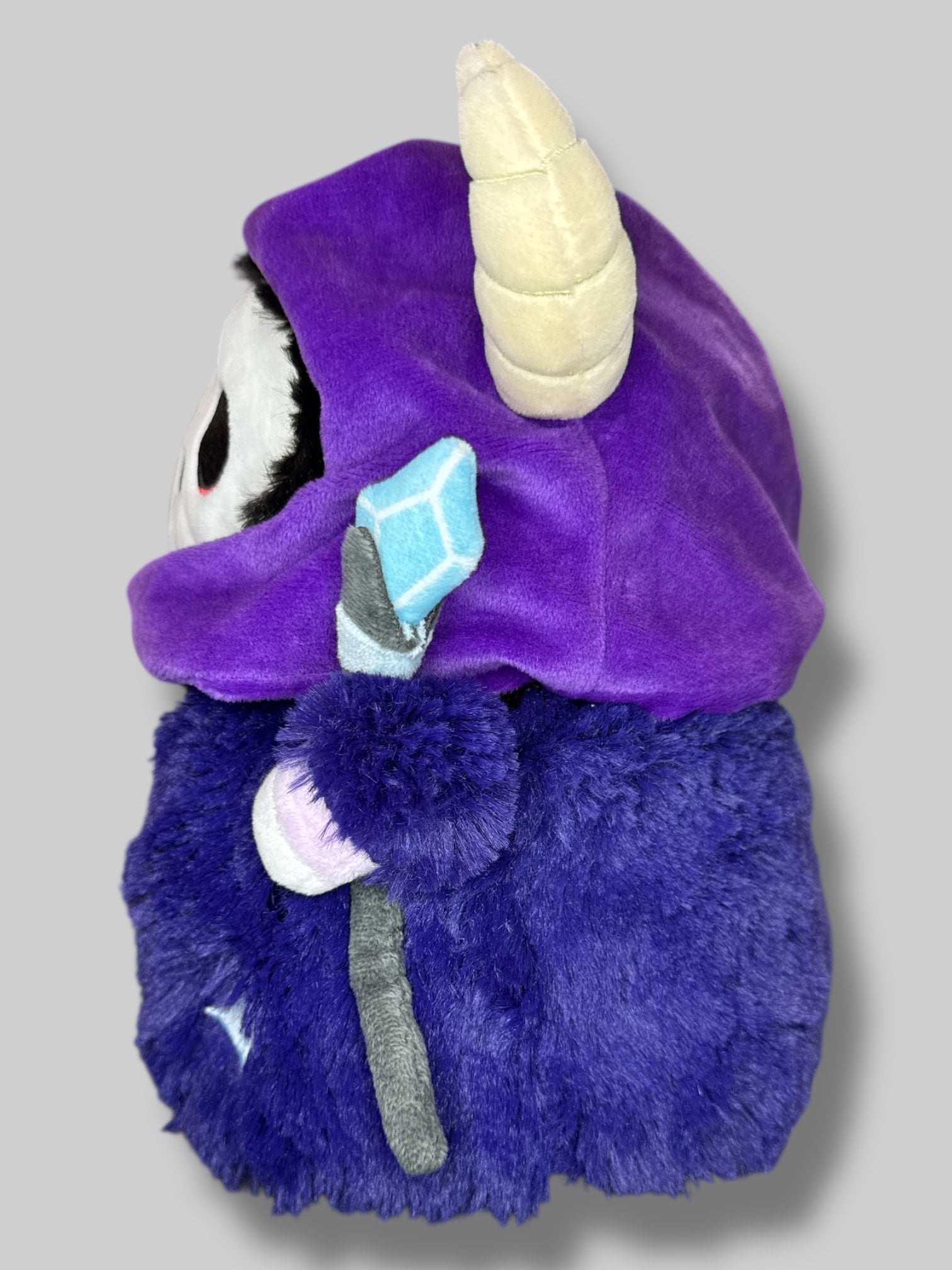 0” by 7” purple grim reaper squishable