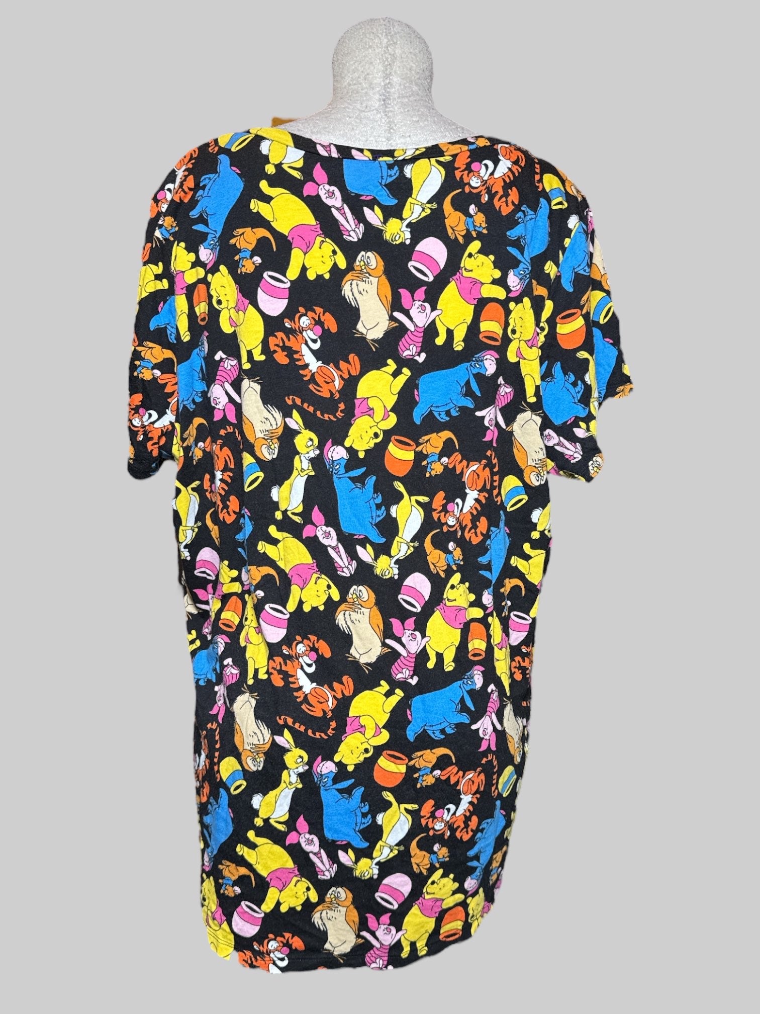 3X Disney Winnie the Pooh tunic style t shirt