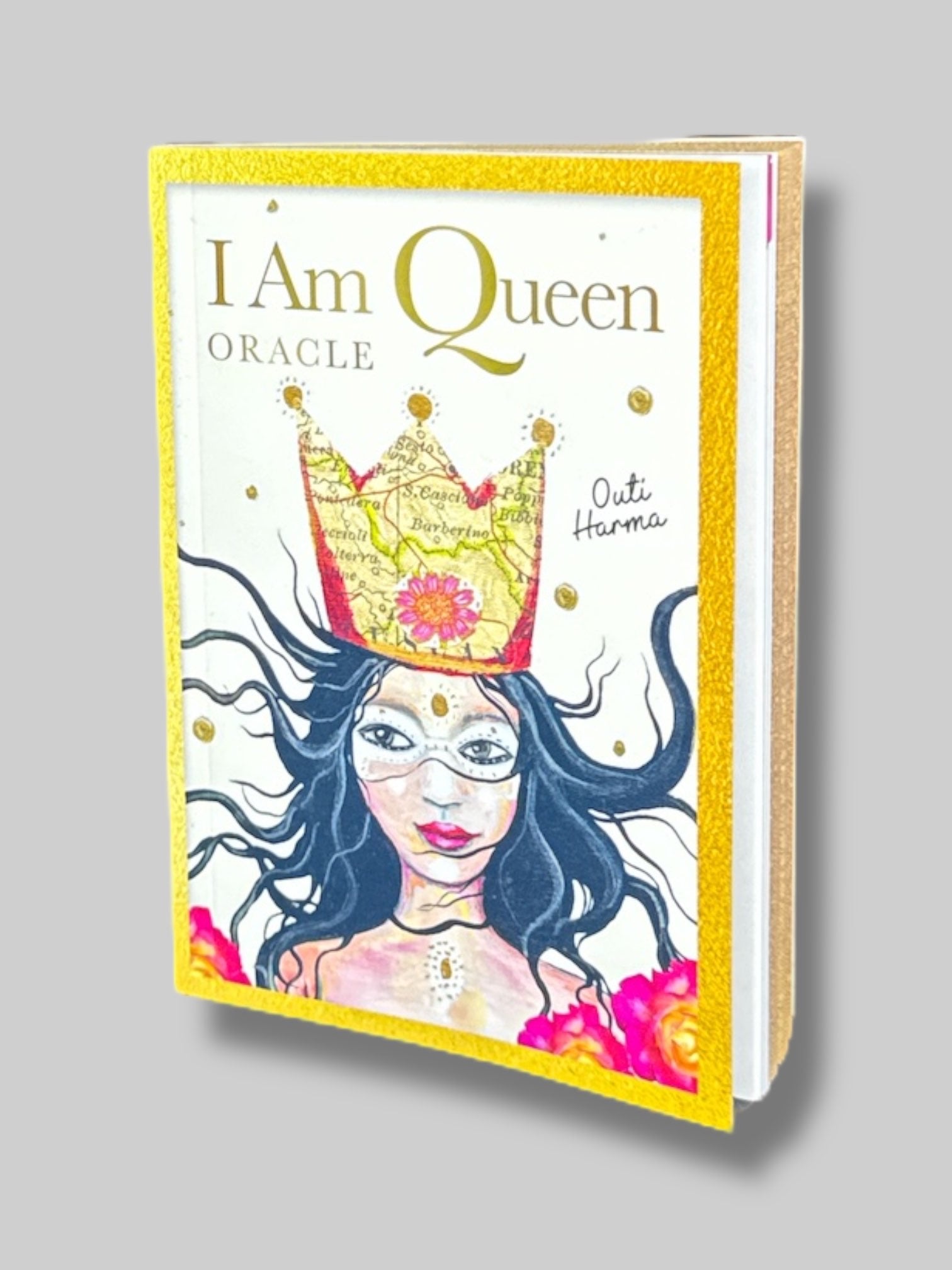 5” by 3” Pre loved I Am Queen oracle deck