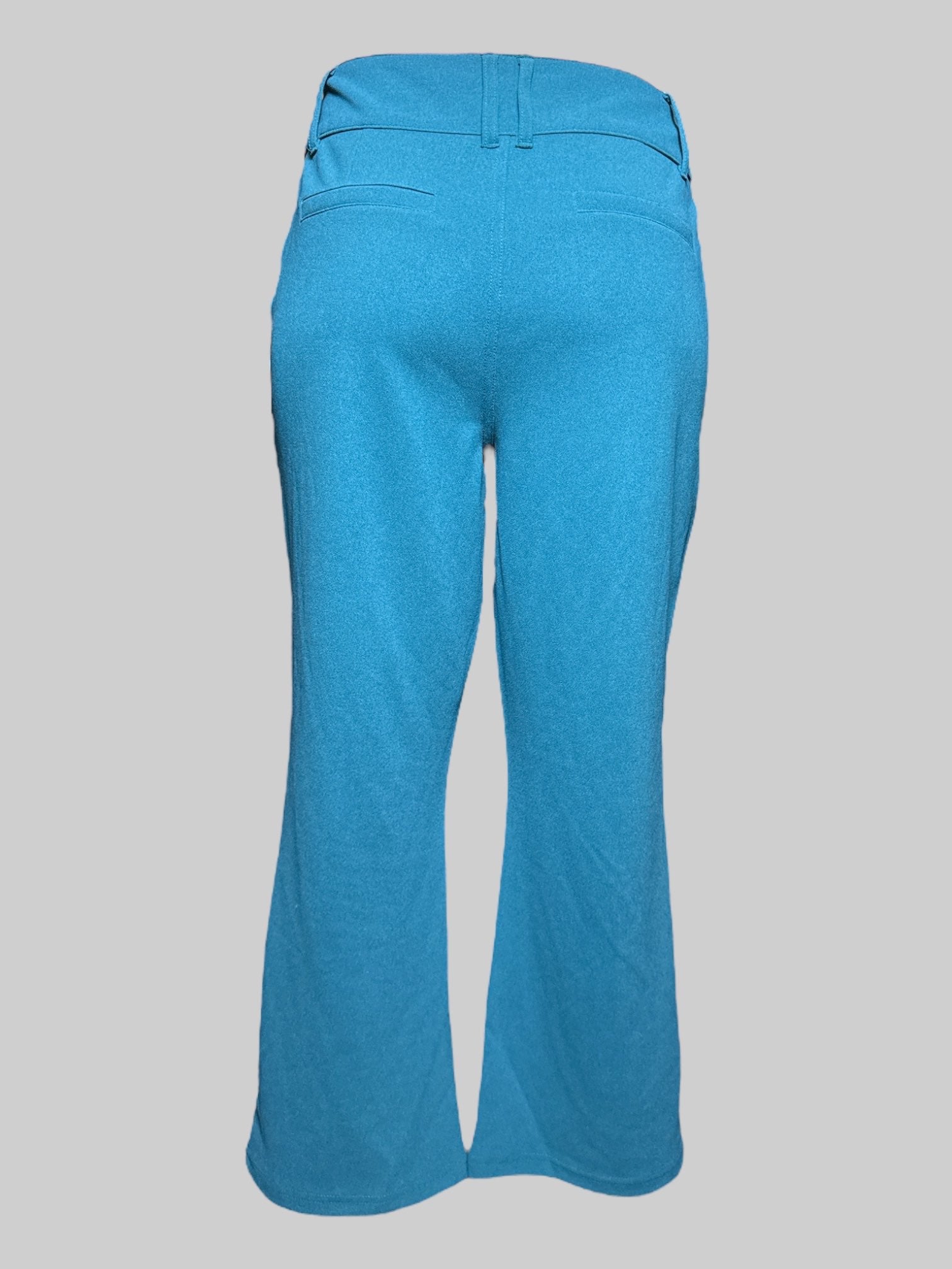 M HAPPILY GREY NWT blue slacks with zipper and two buttons