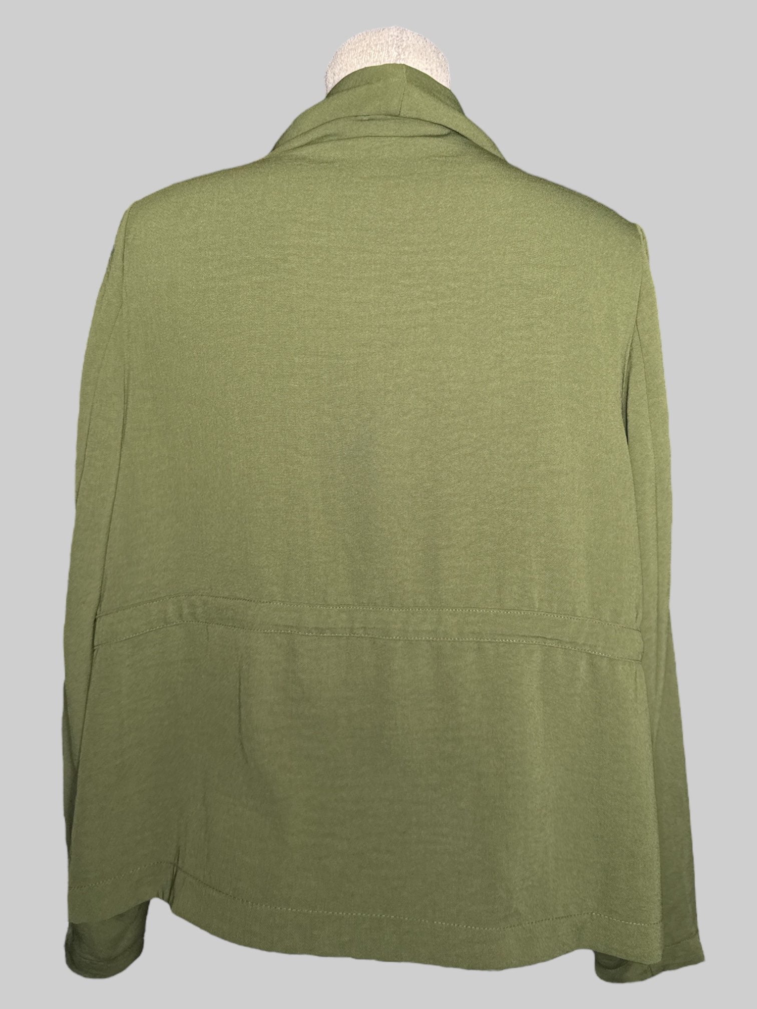 M Forever 21 army green flowy cardigan