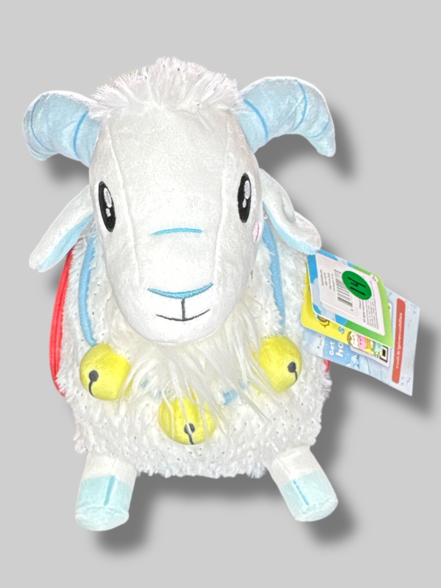 NWT Squishable 10” Snow Goat plush