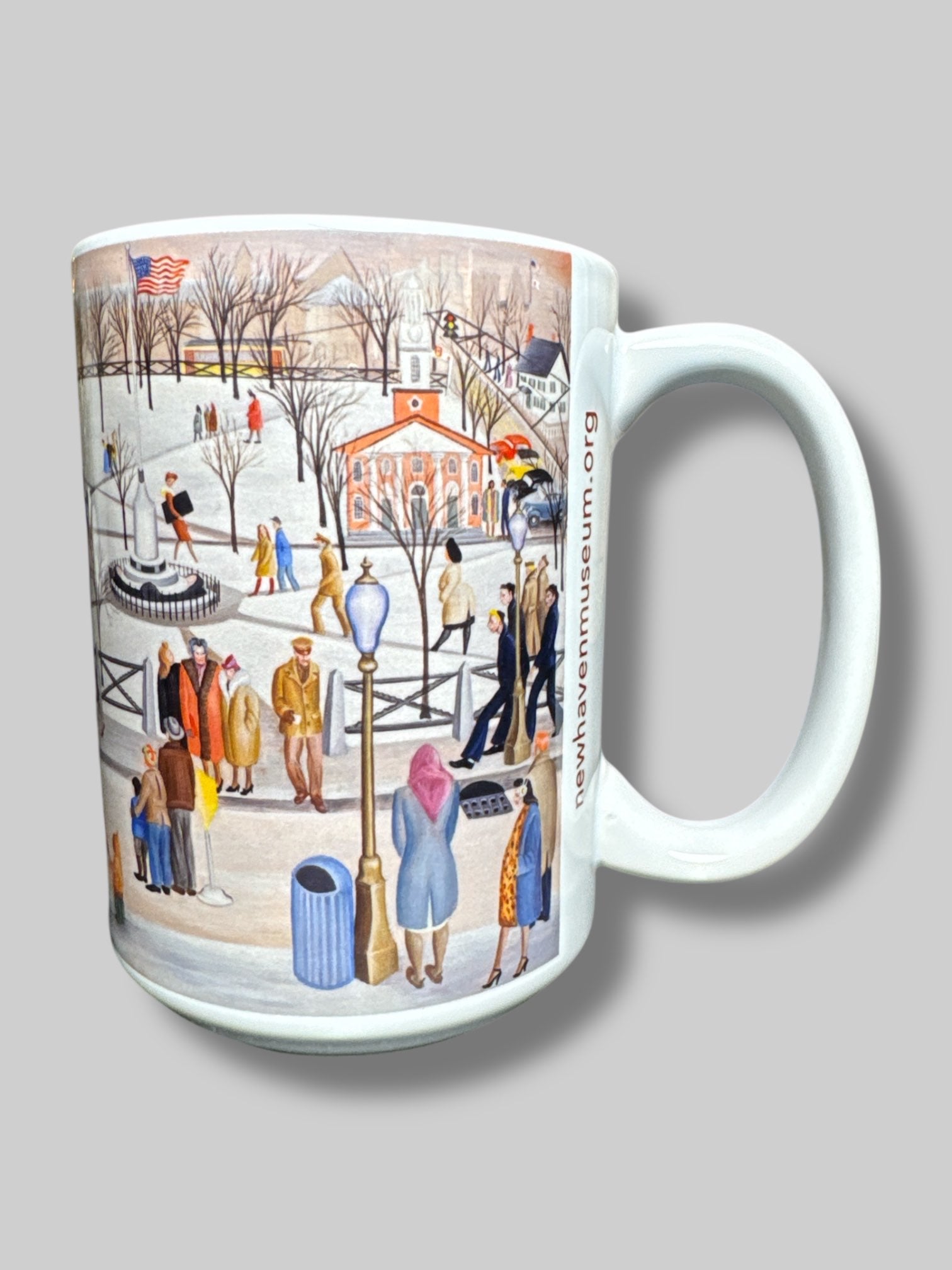 4.5” New Haven Museum coffee mug