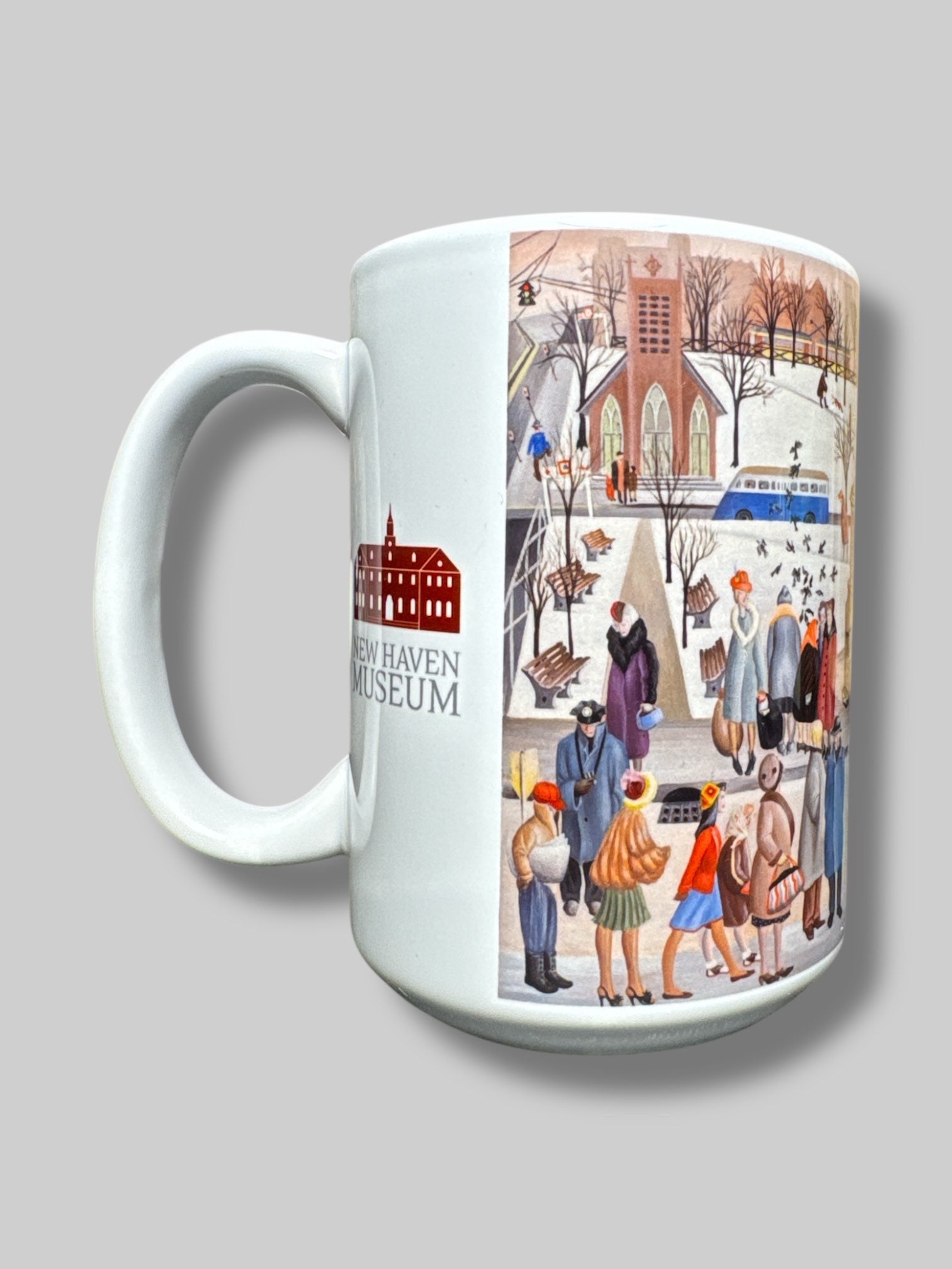 4.5” New Haven Museum coffee mug