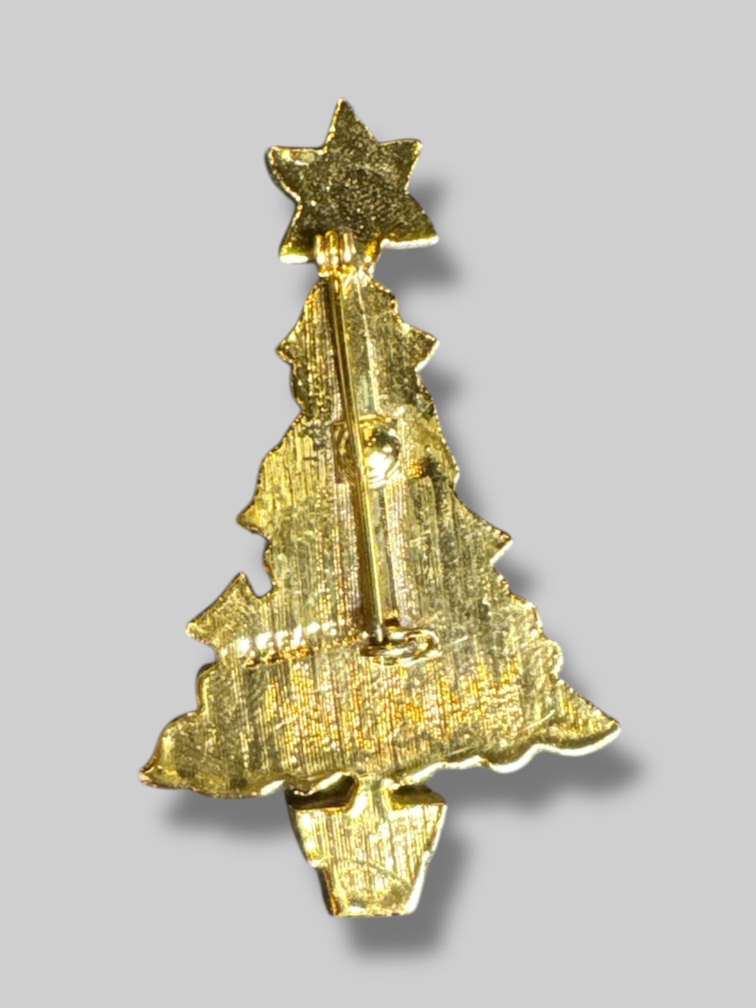 2.5” Beatrix Christmas tree brooch