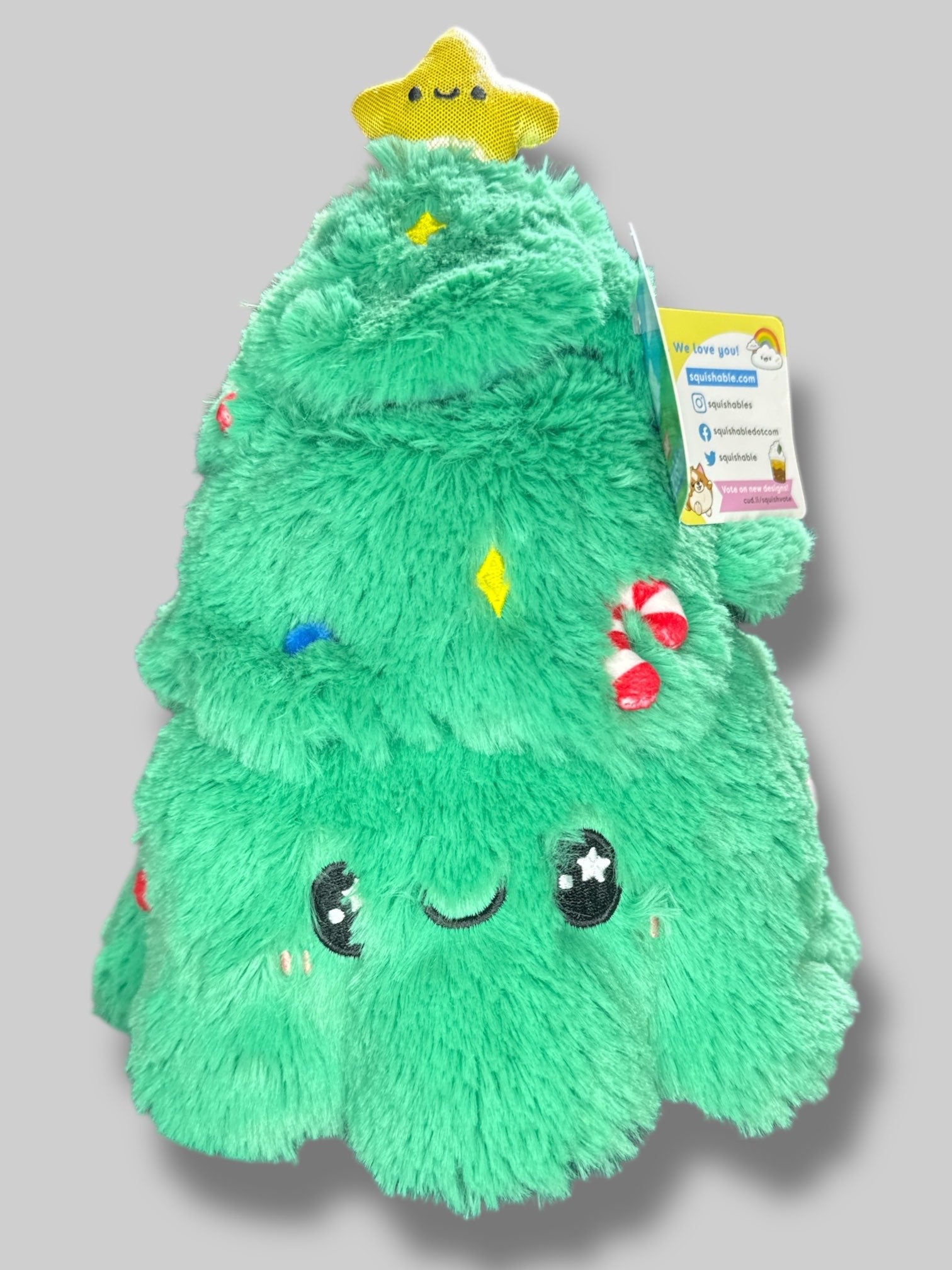 10” NWT Squishable mini Christmas tree