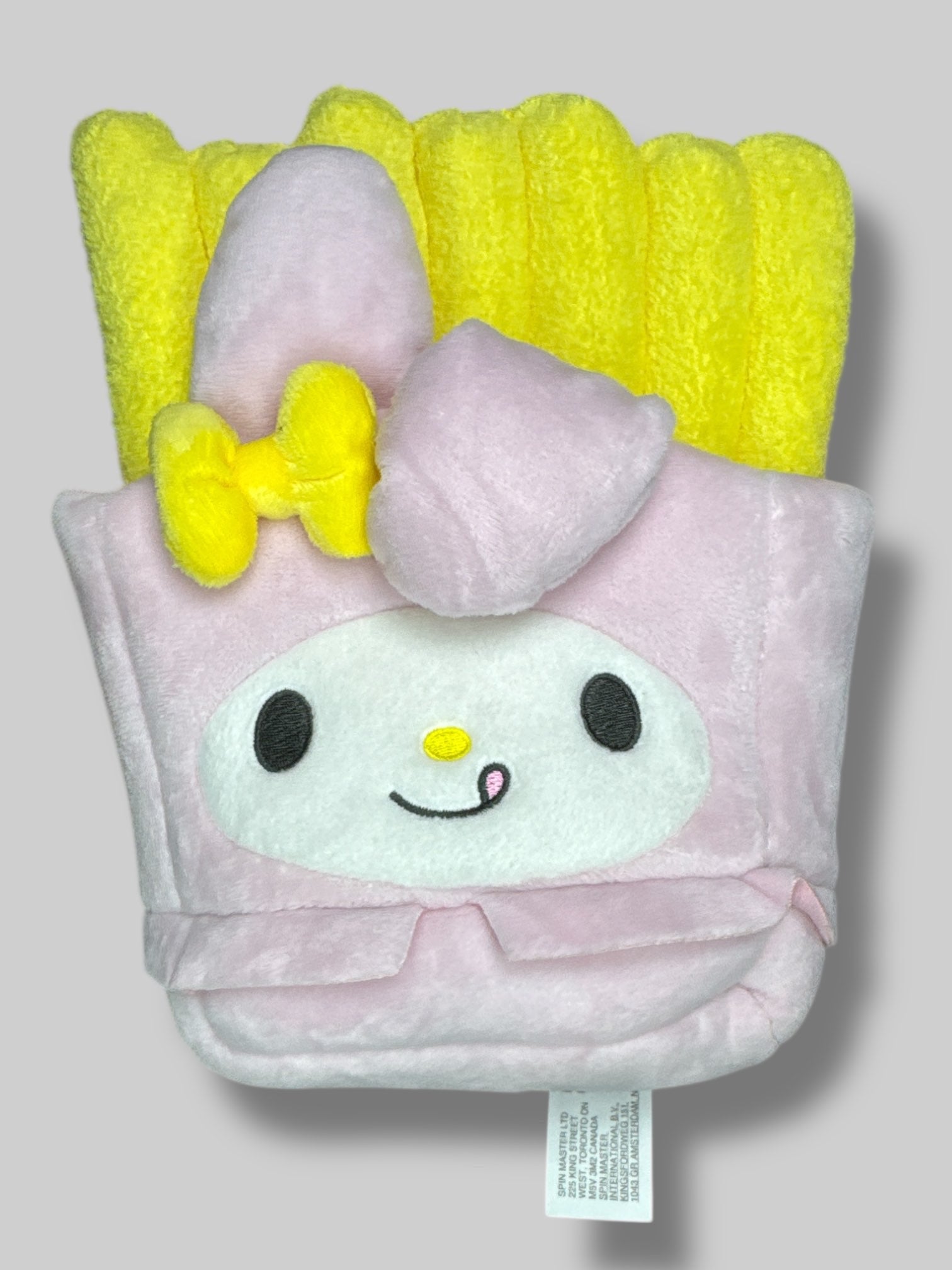 9” by 7.5” NWT My Melody French fries plush